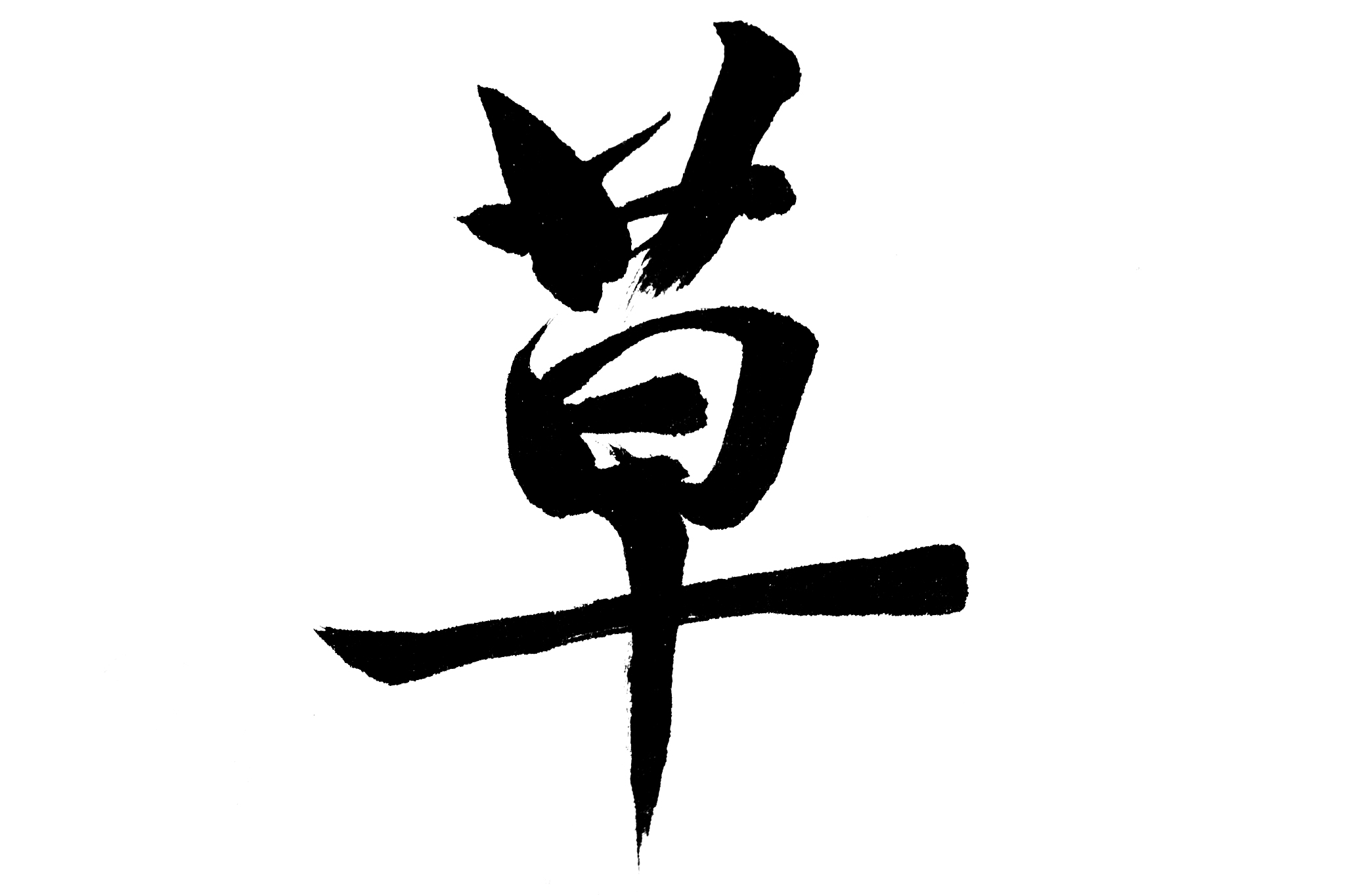 中国书法草