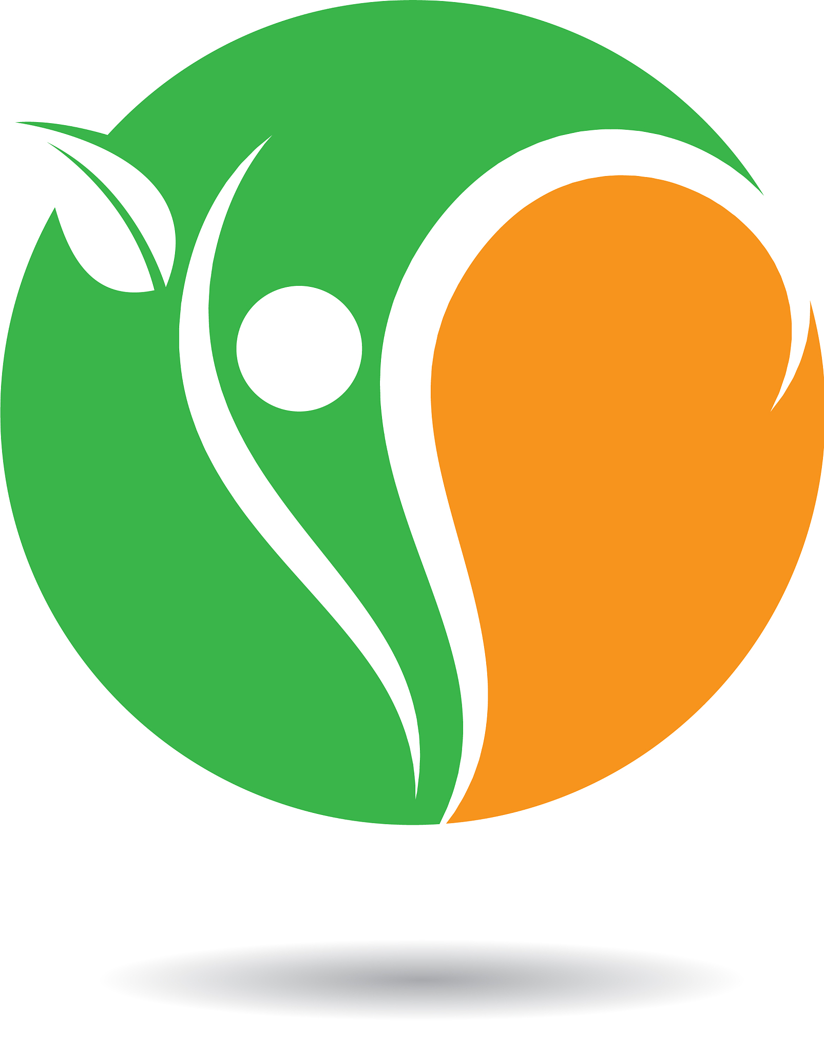 wellness logo template icon