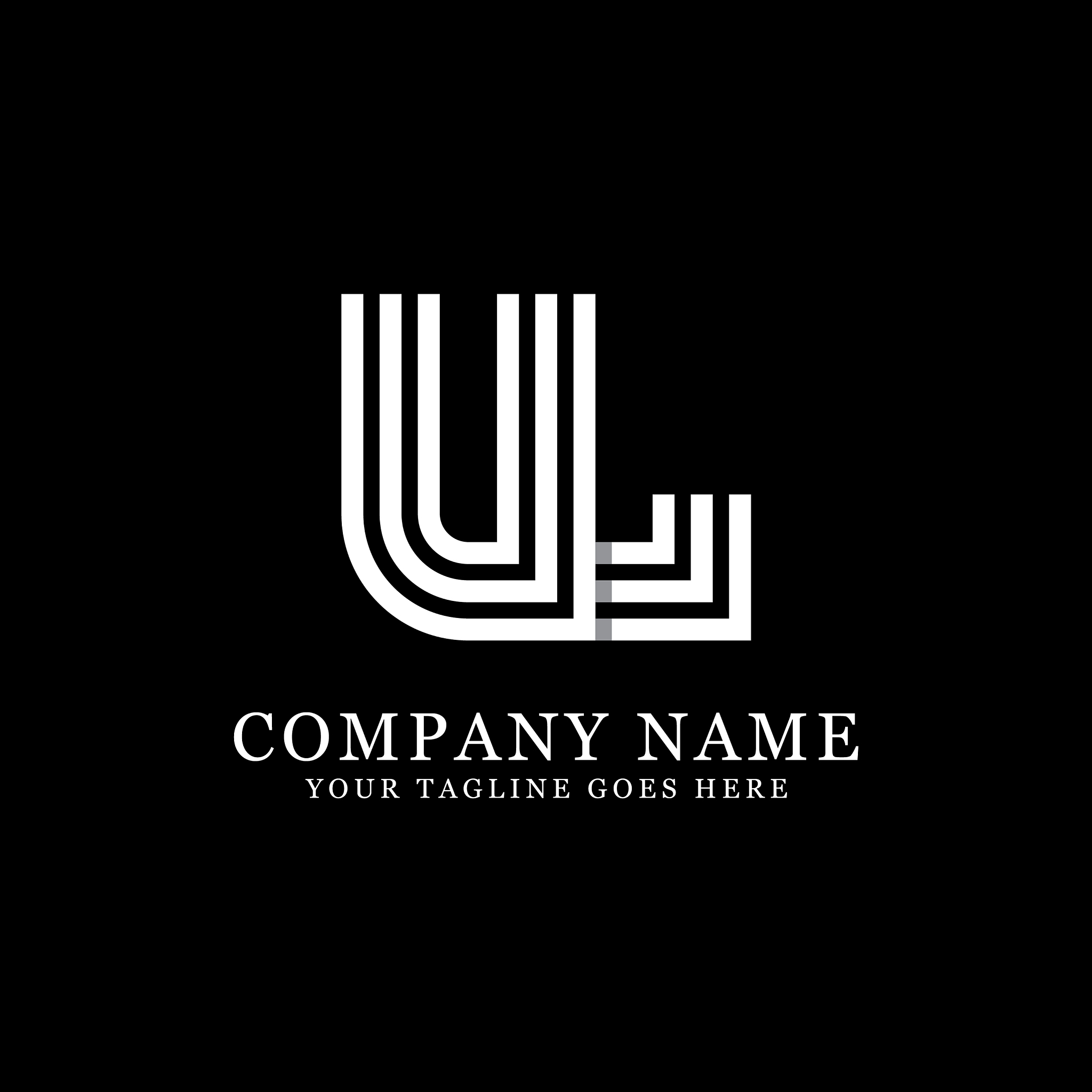 ul initial logo designs creative monogram logo
