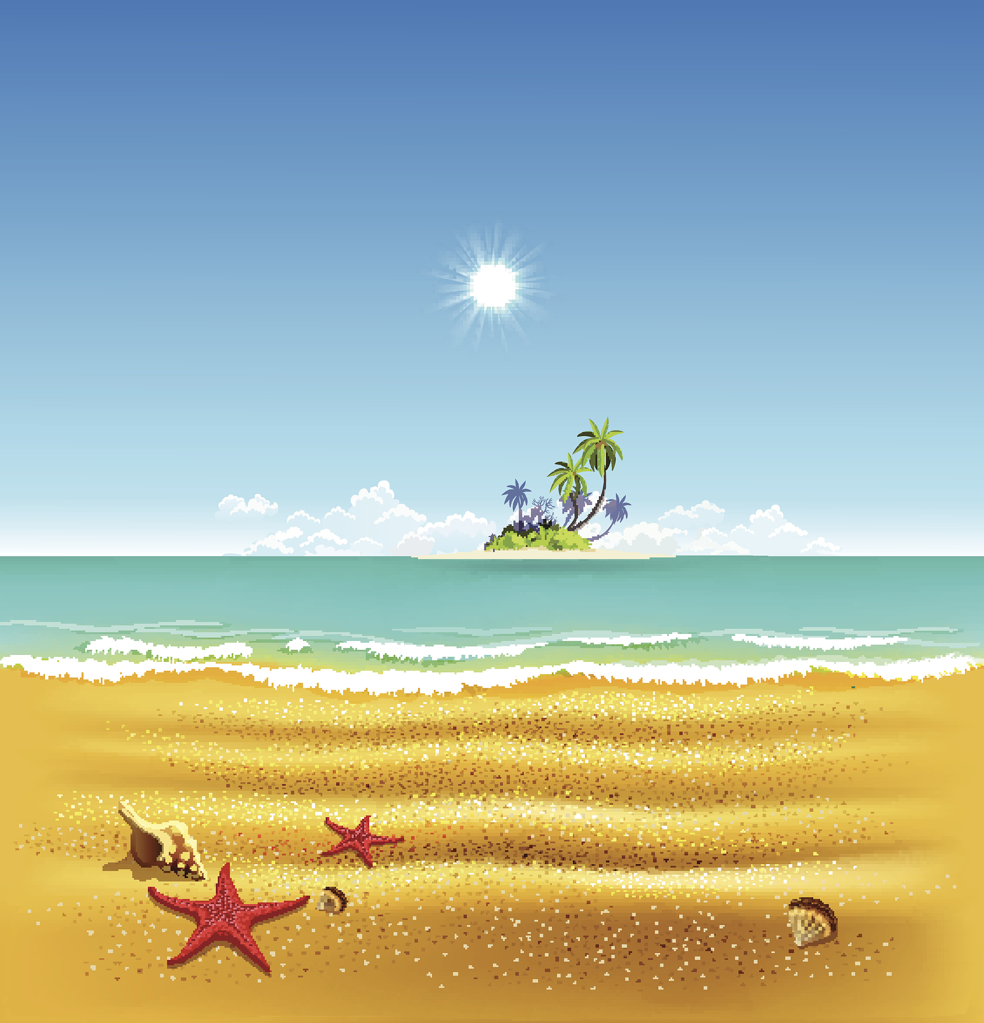 夏日旅游诗：阳光、海滩、心灵的自由