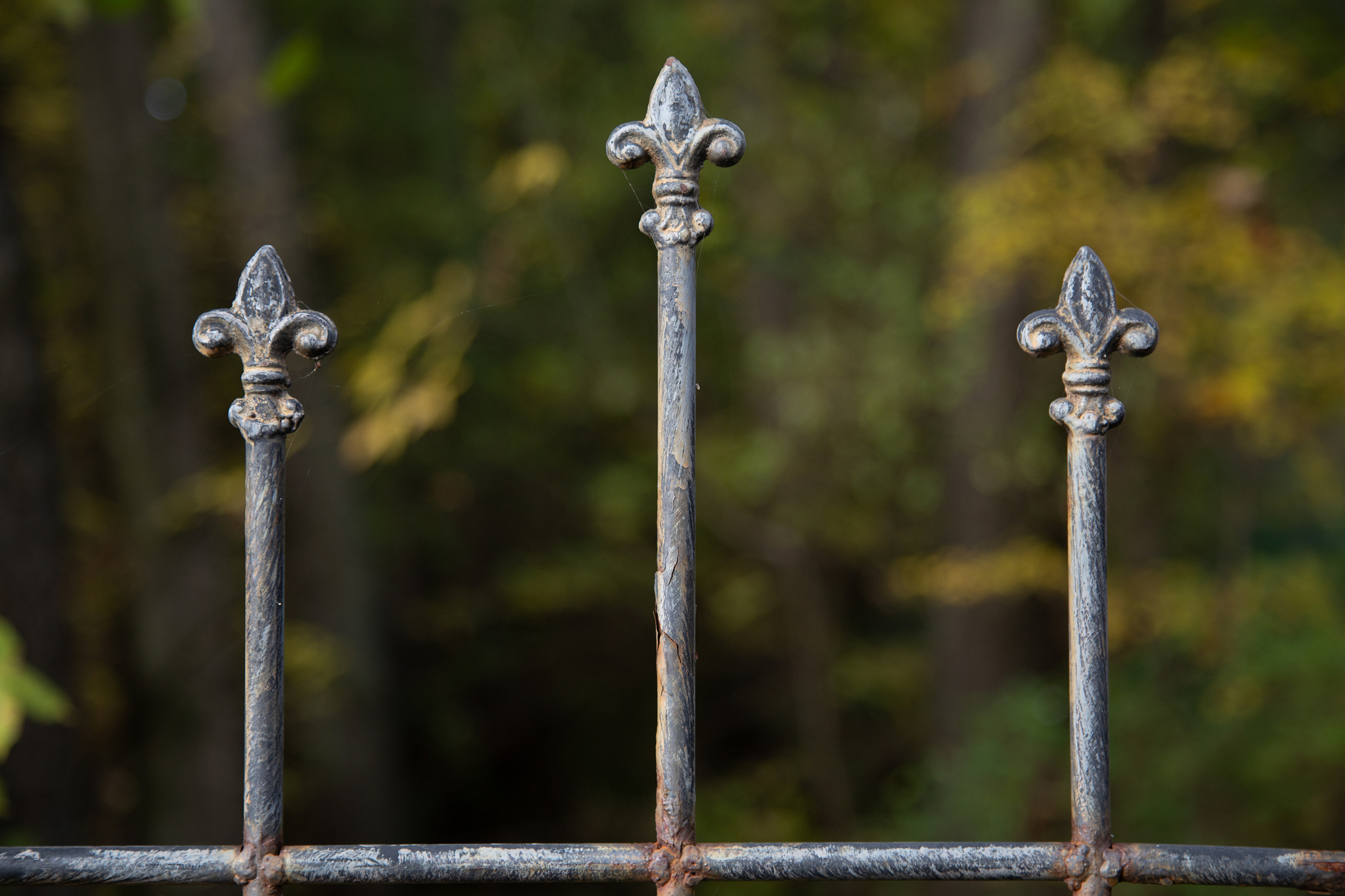 door to the cemetery