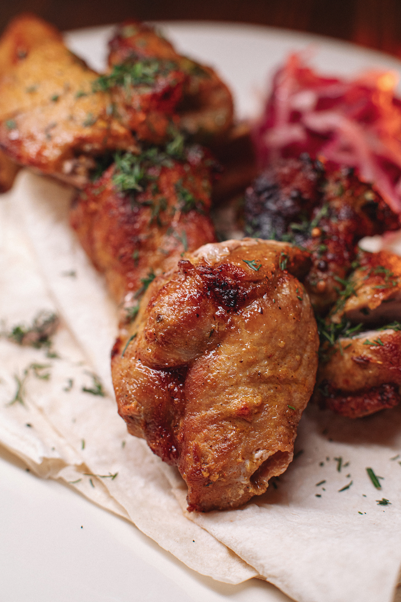 奥尔良烤翅的做法200字左右详细描述一下