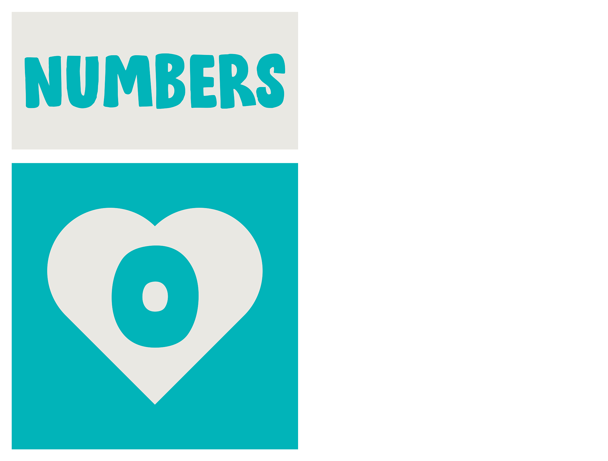 set of numbers for children education