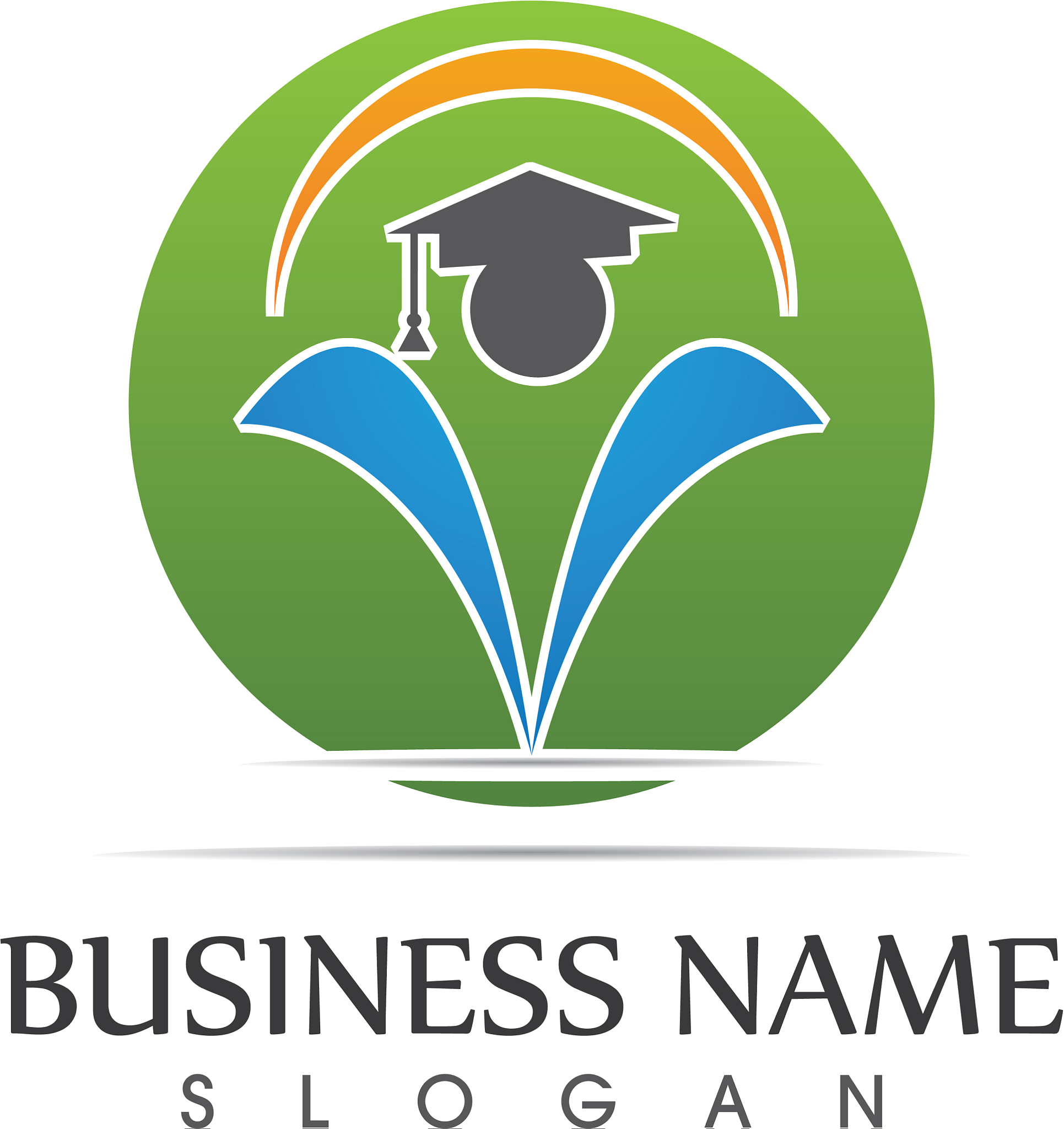 education people university logo template icon