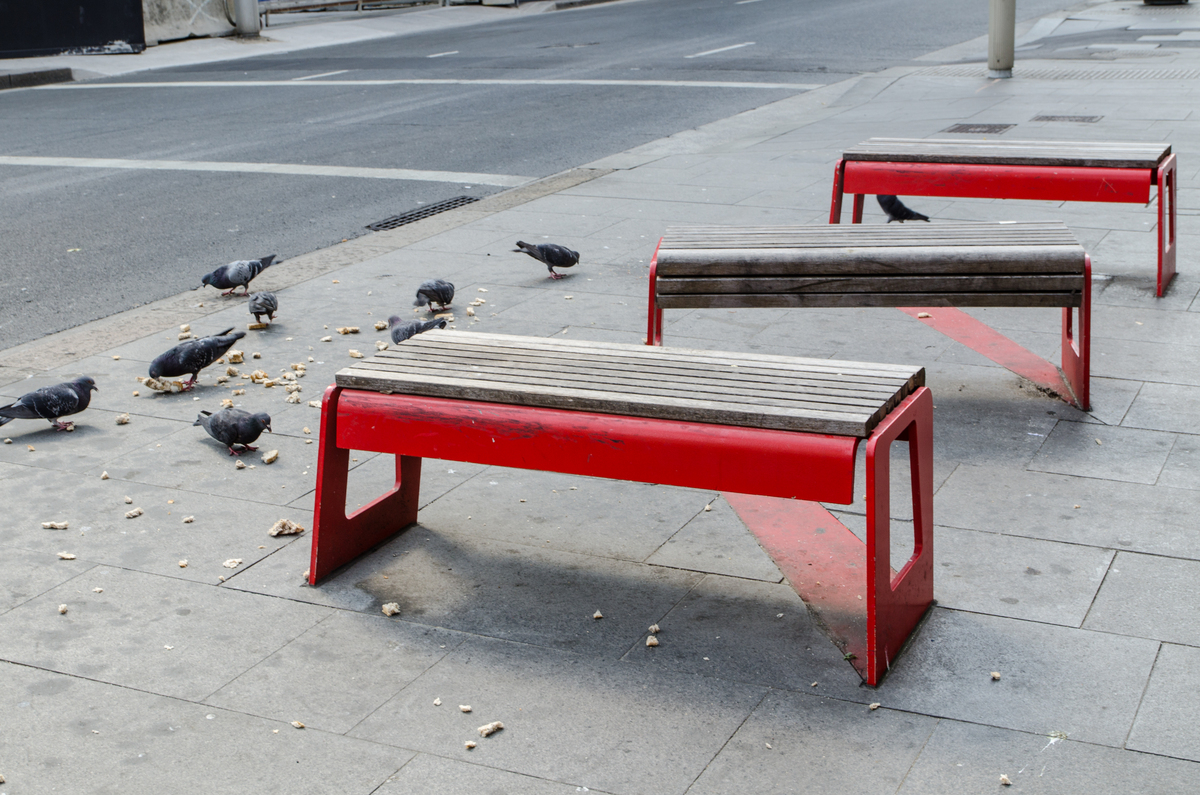 商业街户外家具