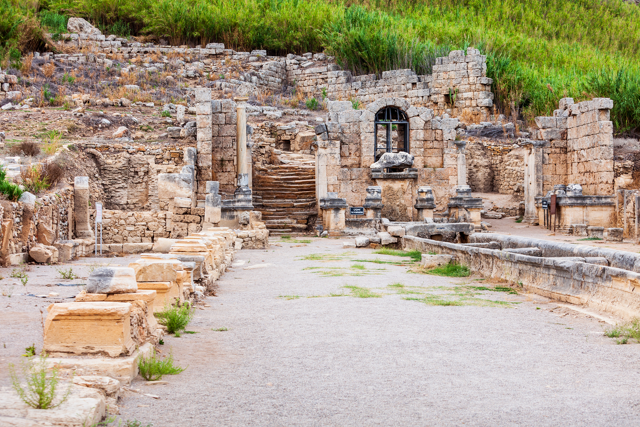perge ancient anatolian city, antalya