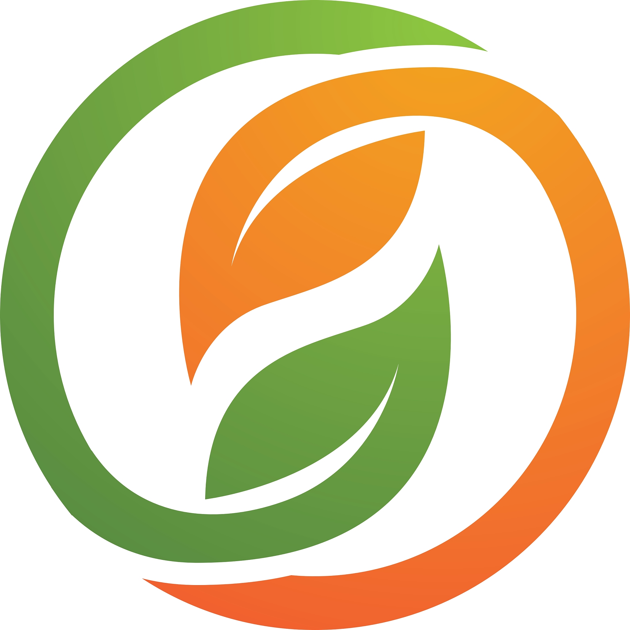 eco tree logo template