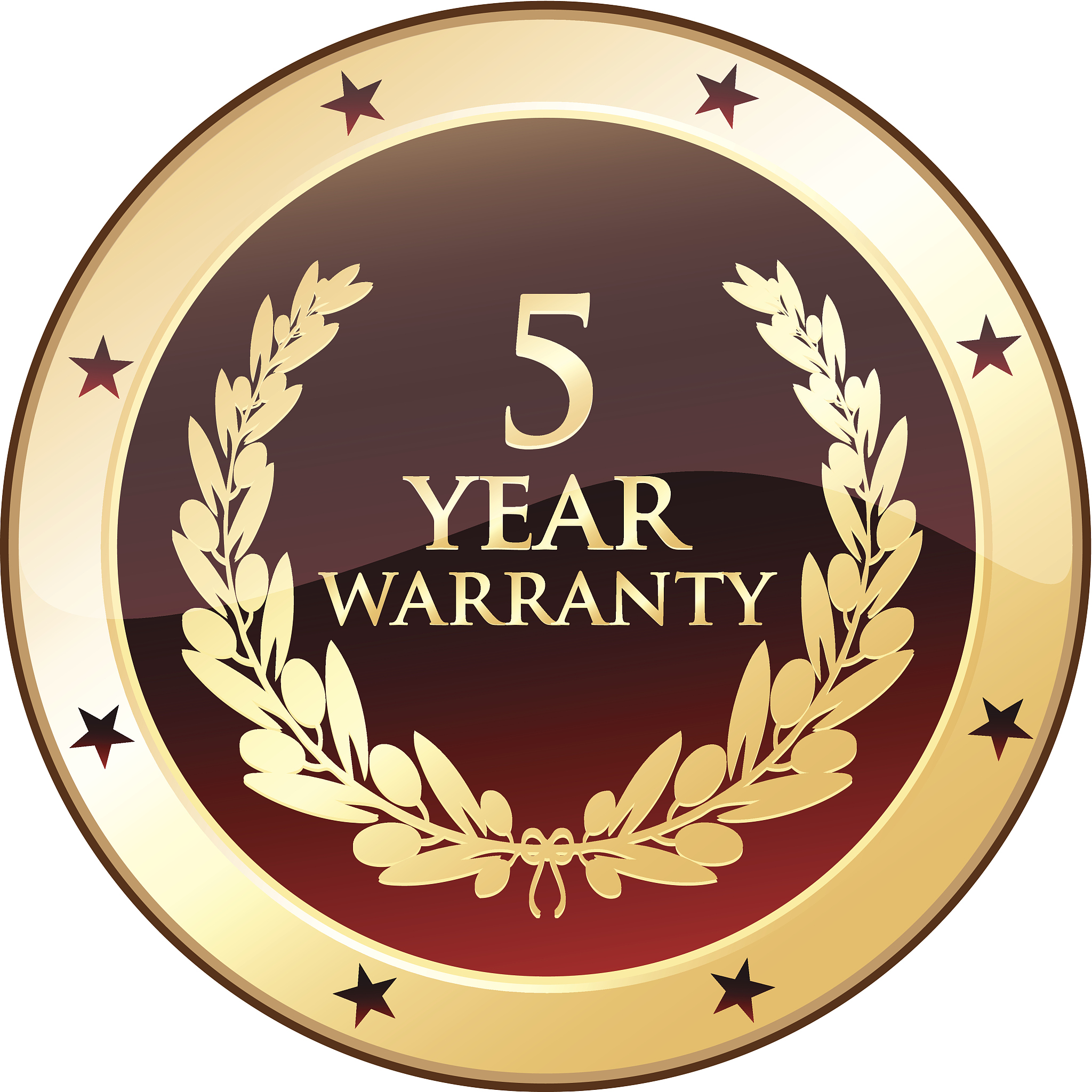 five year warranty shield