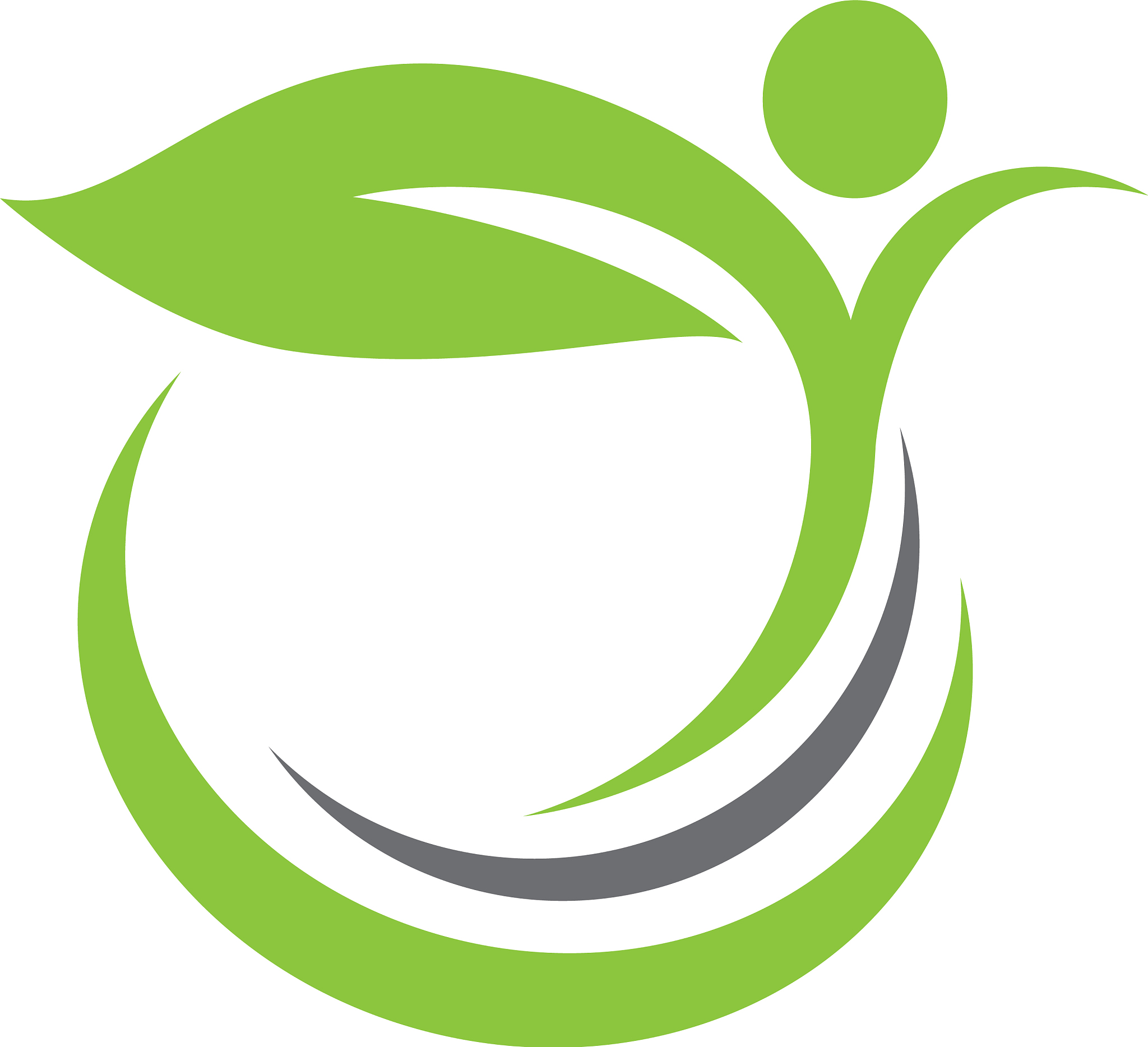 leaf logo template icon