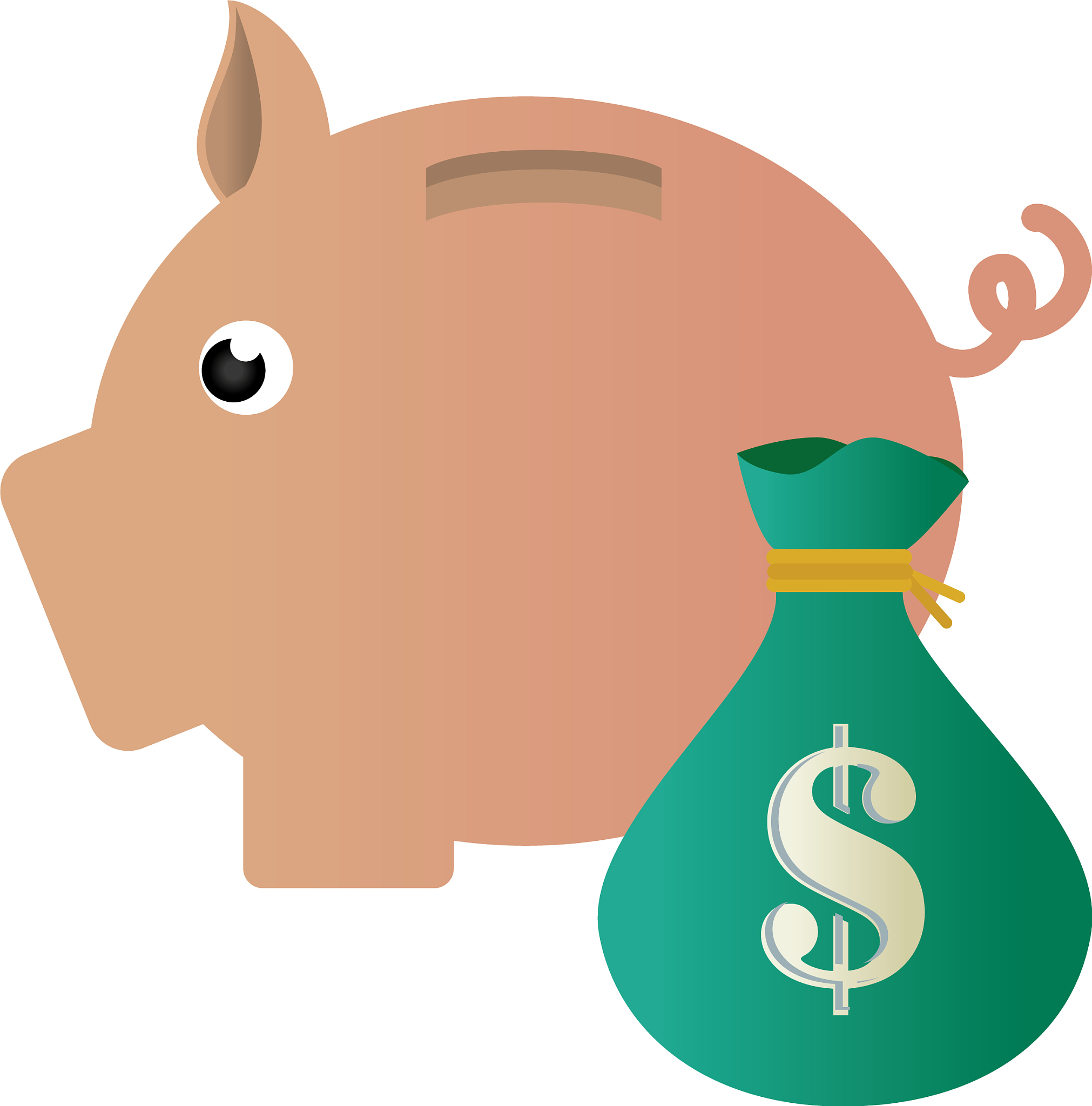 piggy savings money icon