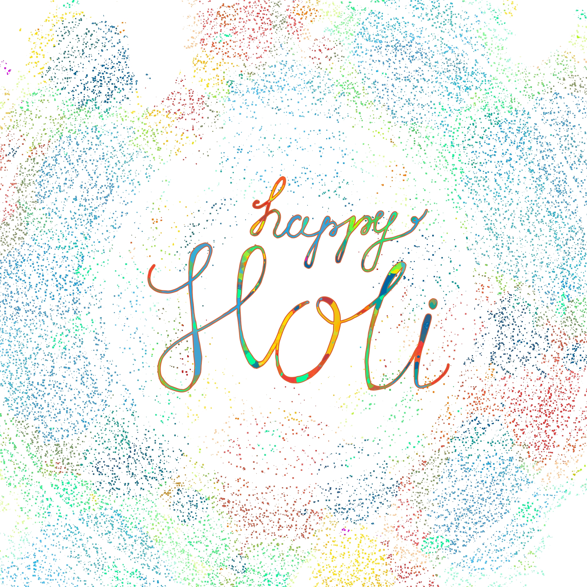 happy holi festival
