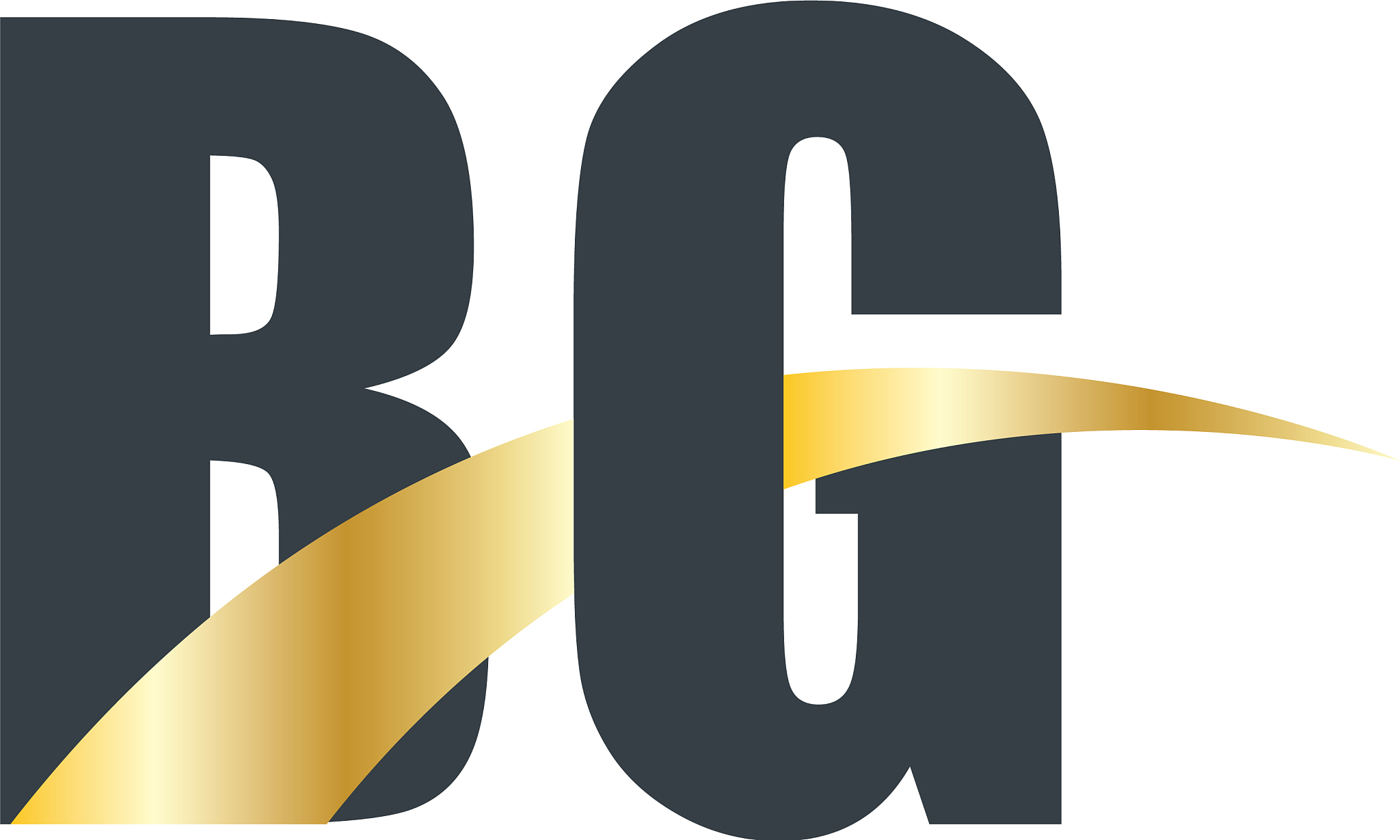 initial letter overlapping design logo