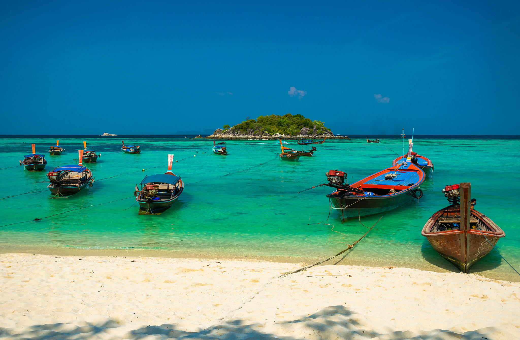 paradise tropical beach, koh lipe, thailand