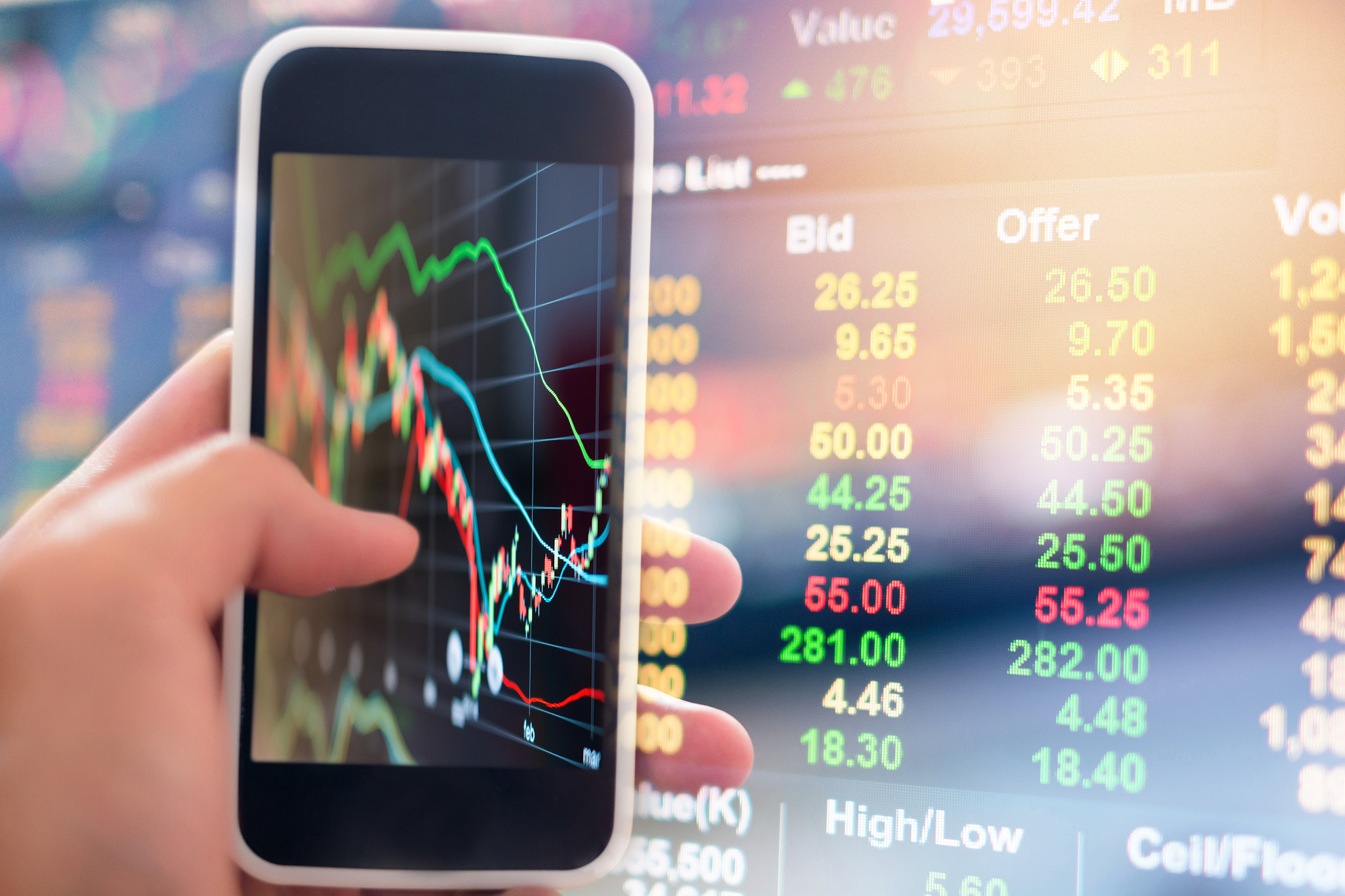 investment theme stockmarket and finance business analysis stock