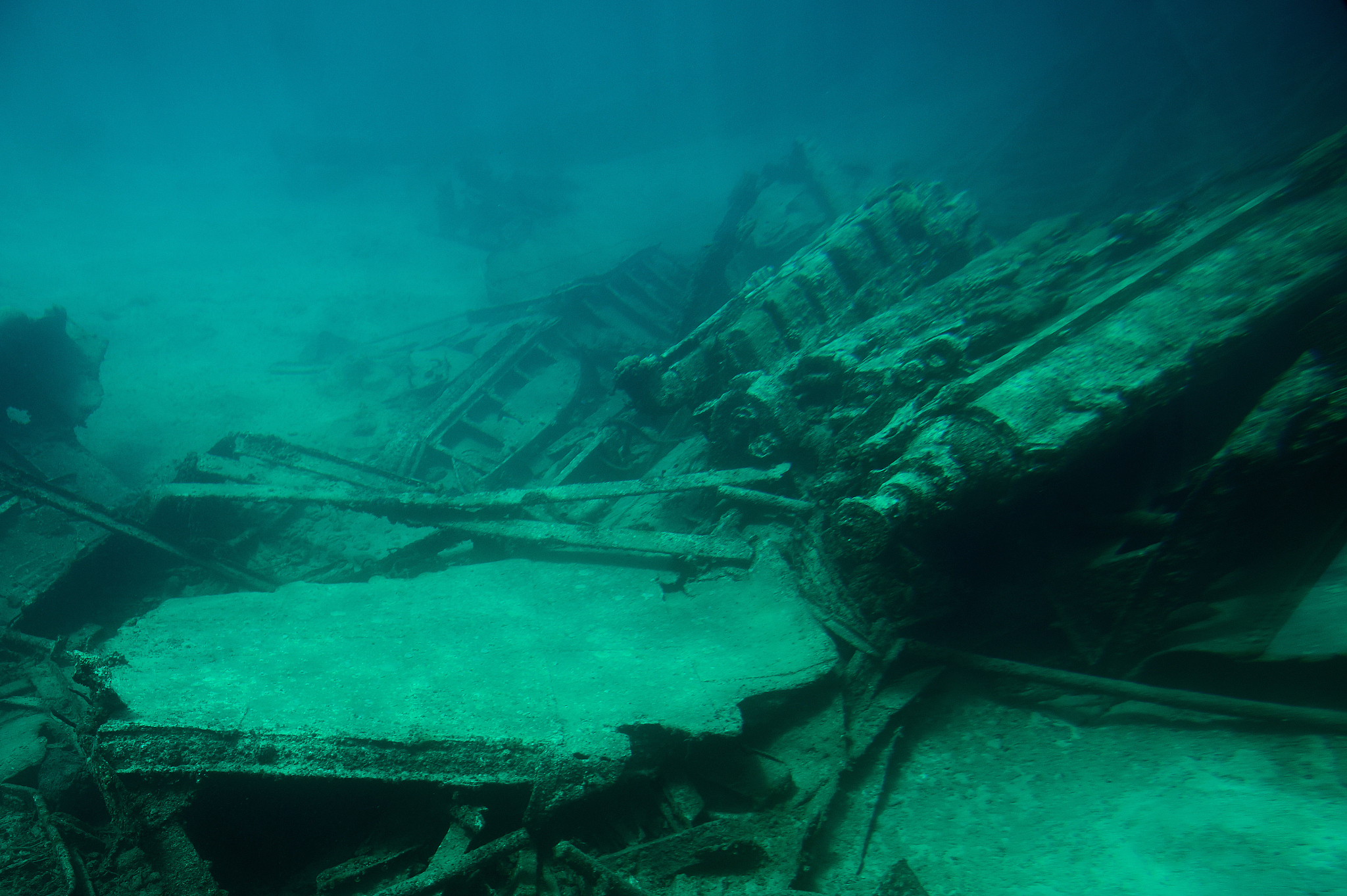 old ship wreck