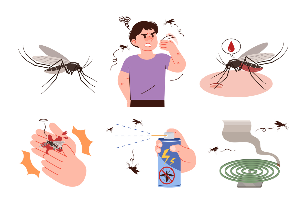 以让人烦恼的口吻讲述一下以下文章：蚊子是一种常见的昆虫以吸食动物血液为生。雌性蚊子会叮咬人类而雄性蚊子只吸取植物汁液。叮咬引起的瘙痒感是由蚊子唾液中的蛋白质引起的唾液中含有抗凝血酶使其更容易吸取血液。蚊子飞行速度快每小时可达15英里翅膀每秒钟振动300至600次。它们通过感知二氧化碳和体温找到叮咬目标。蚊子在叮咬前会用触角探测目标的化学物质如乳酸和氨。蚊子寿命短雌性蚊子需要吸食足够血液来孵化卵而雄