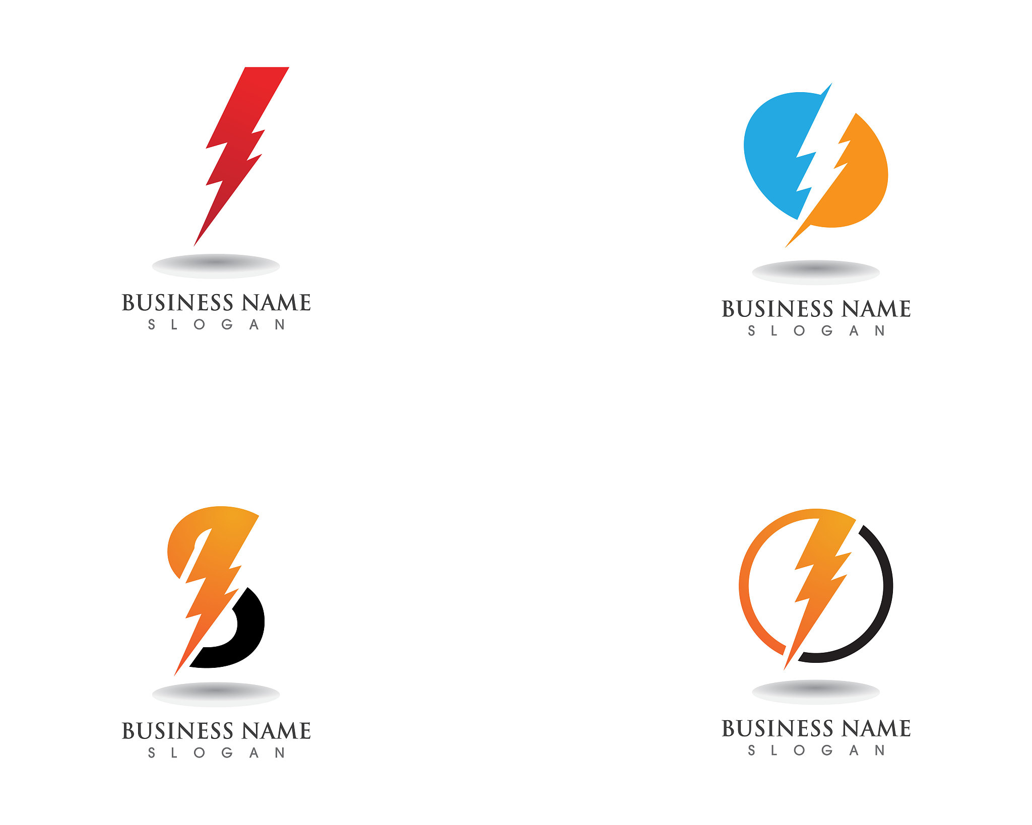 lightning thunder bold logo
