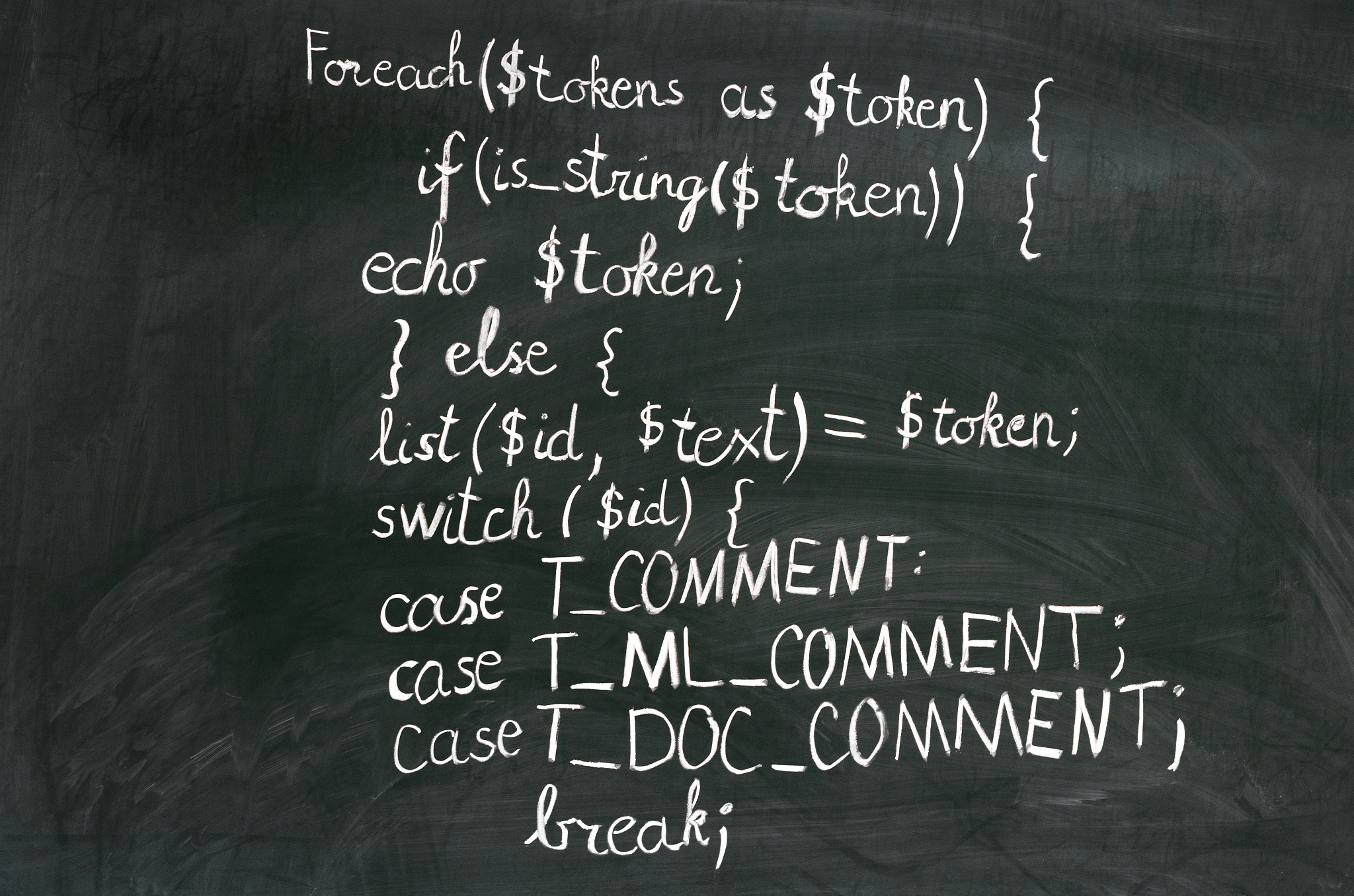php code