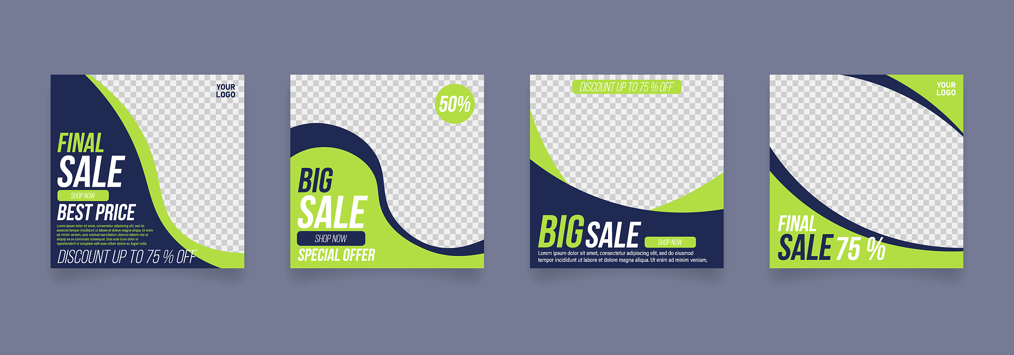 social sale poster.