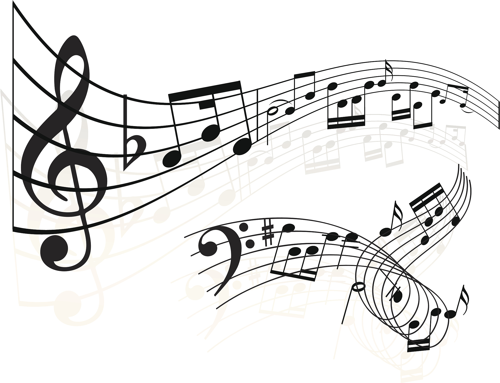 abstract music