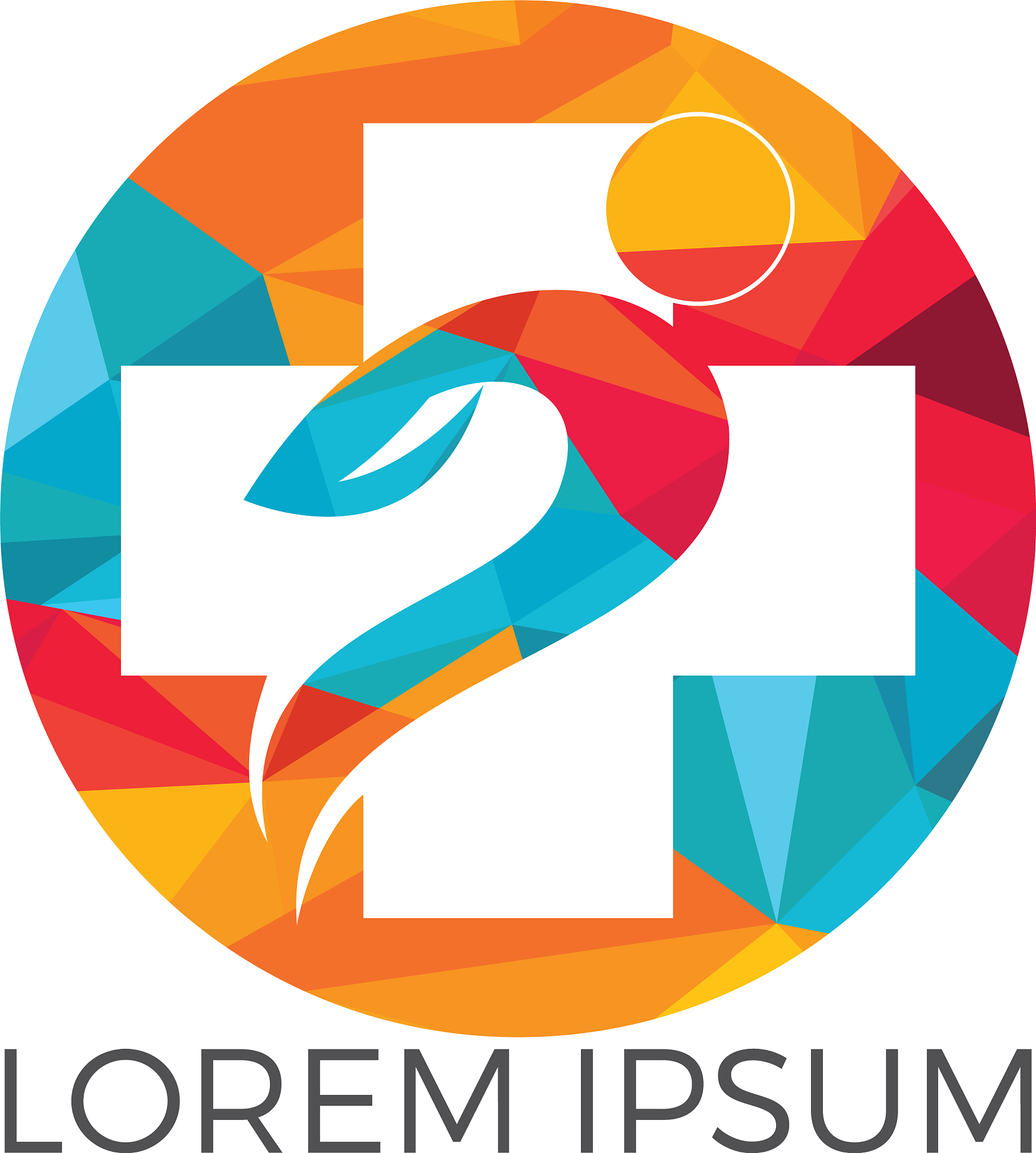 abstract medical logo design