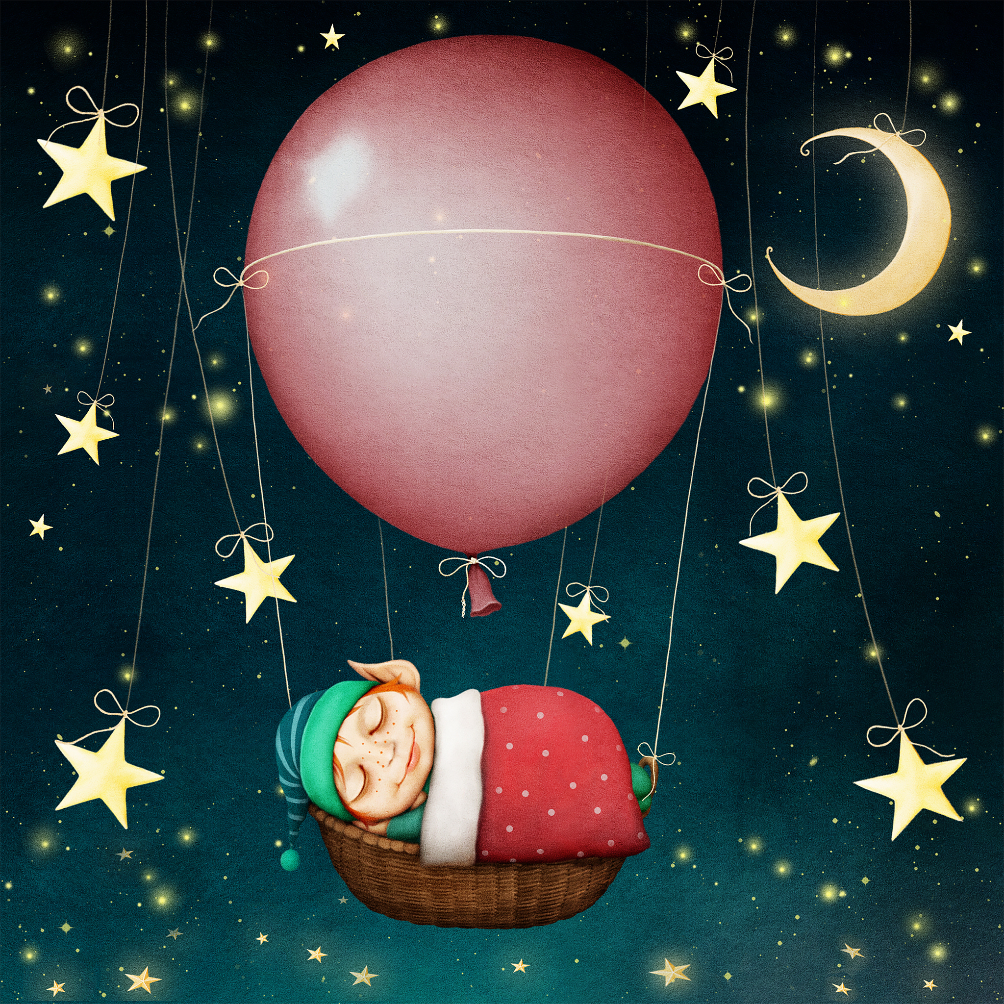 哄女朋友睡觉的睡前故事：小星星和闪耀