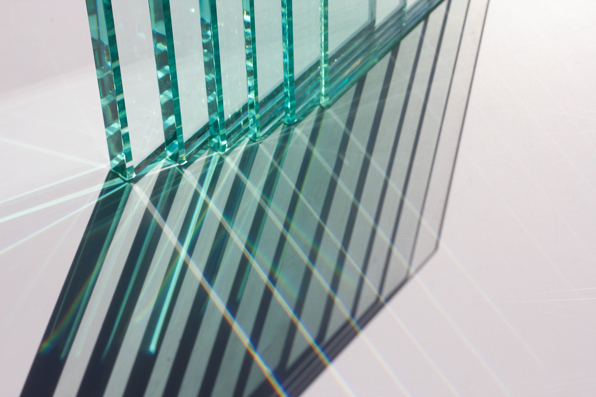 factory-made glass, glass reflectionabstract technology backgrou