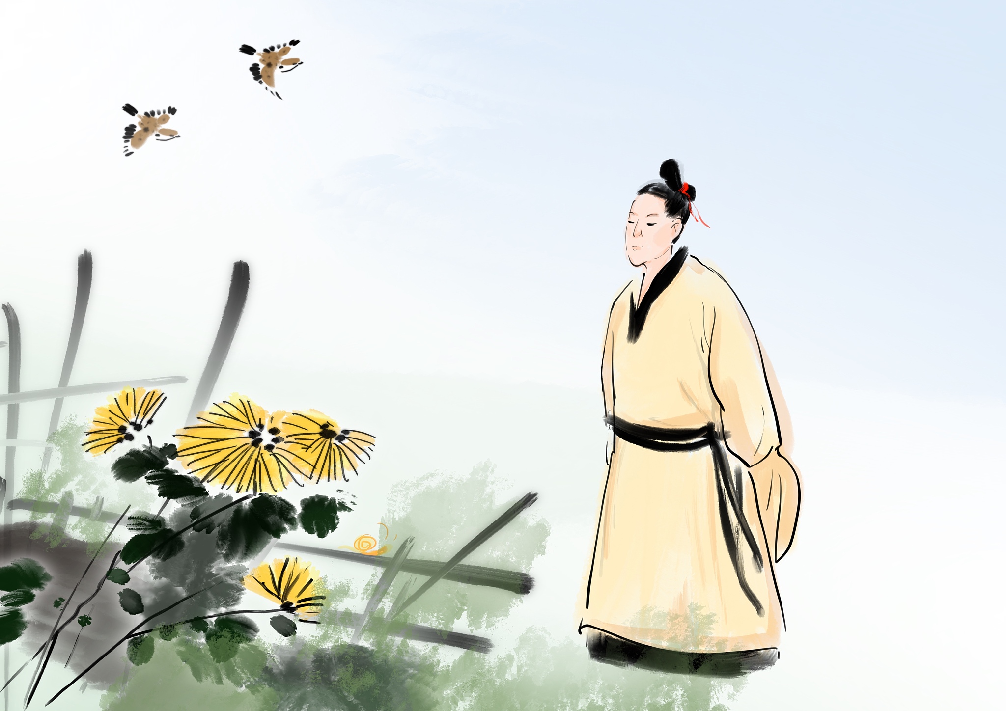 陶渊明：从忧国忧民到追求宁静，中学生该如何学习他的精神？