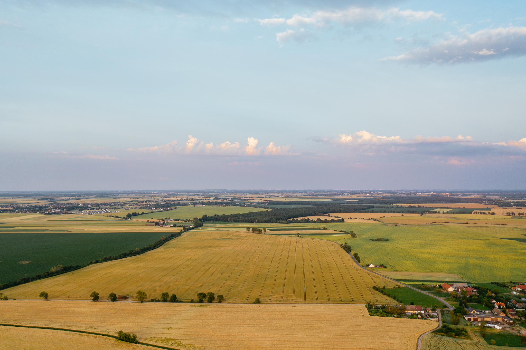 agricultural fields of europe.