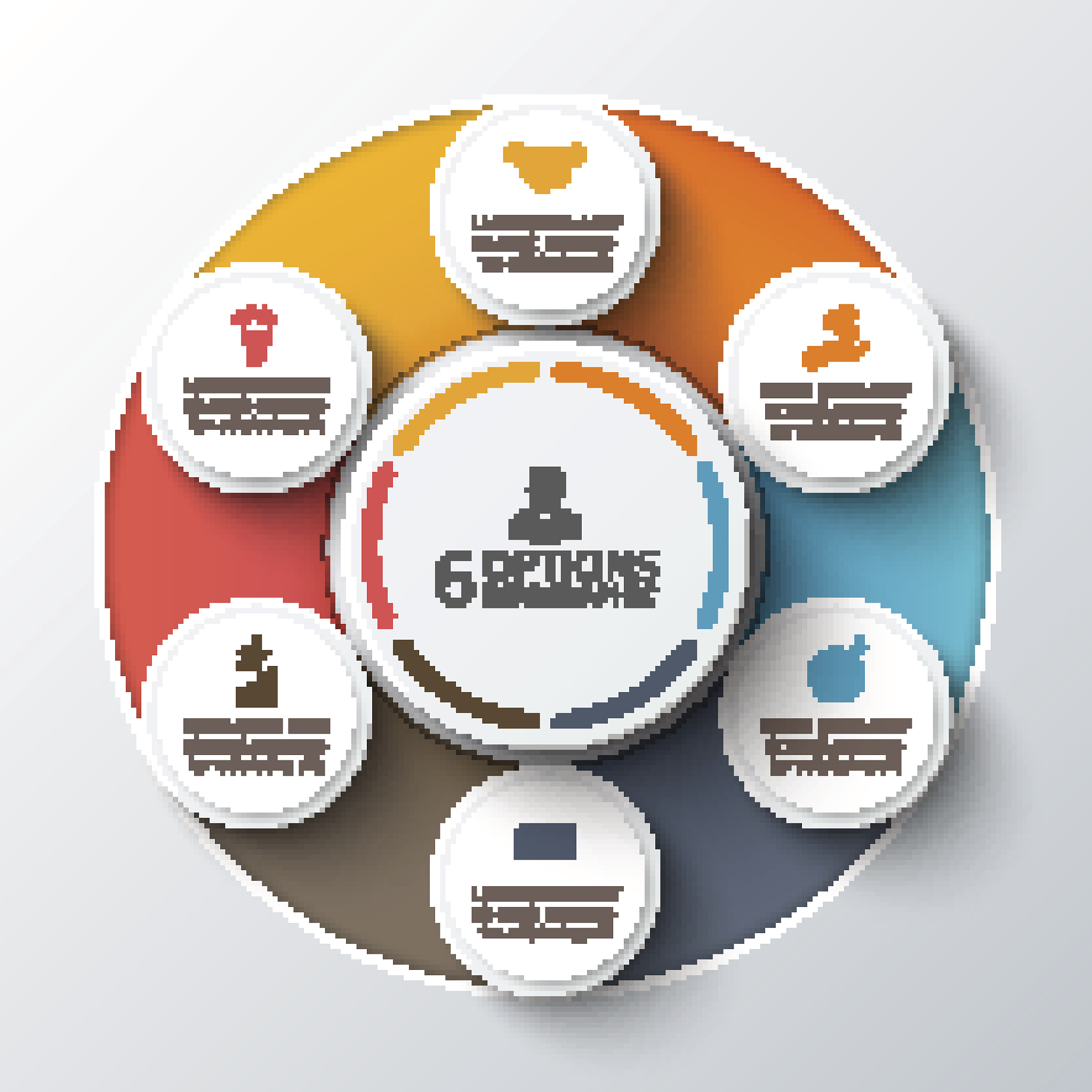 vector infographic design template.