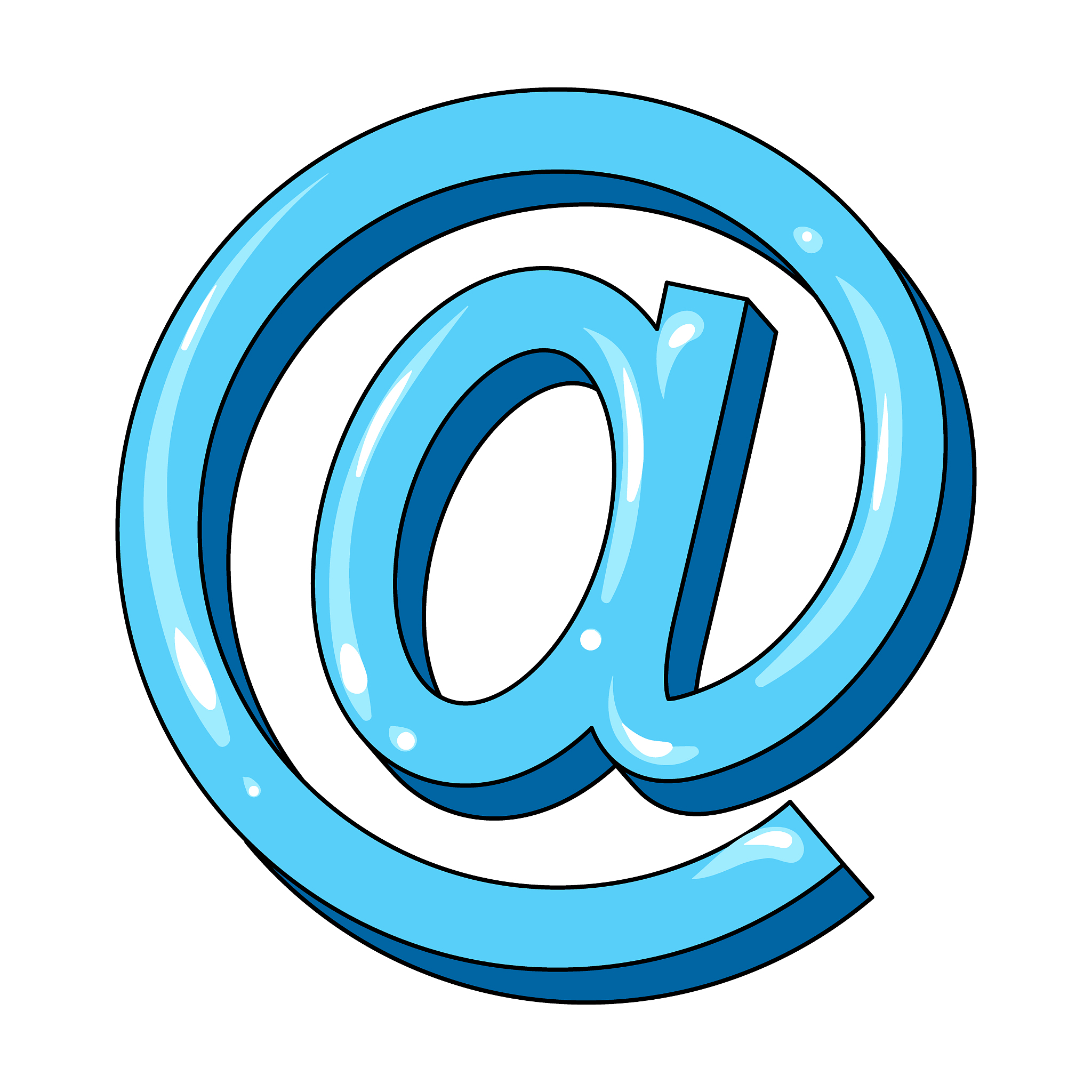 email symbolmail and postman single icon in