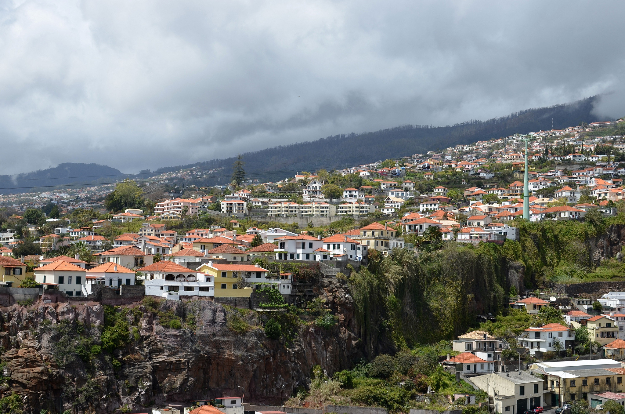 funchal.madeira.houses on the hill