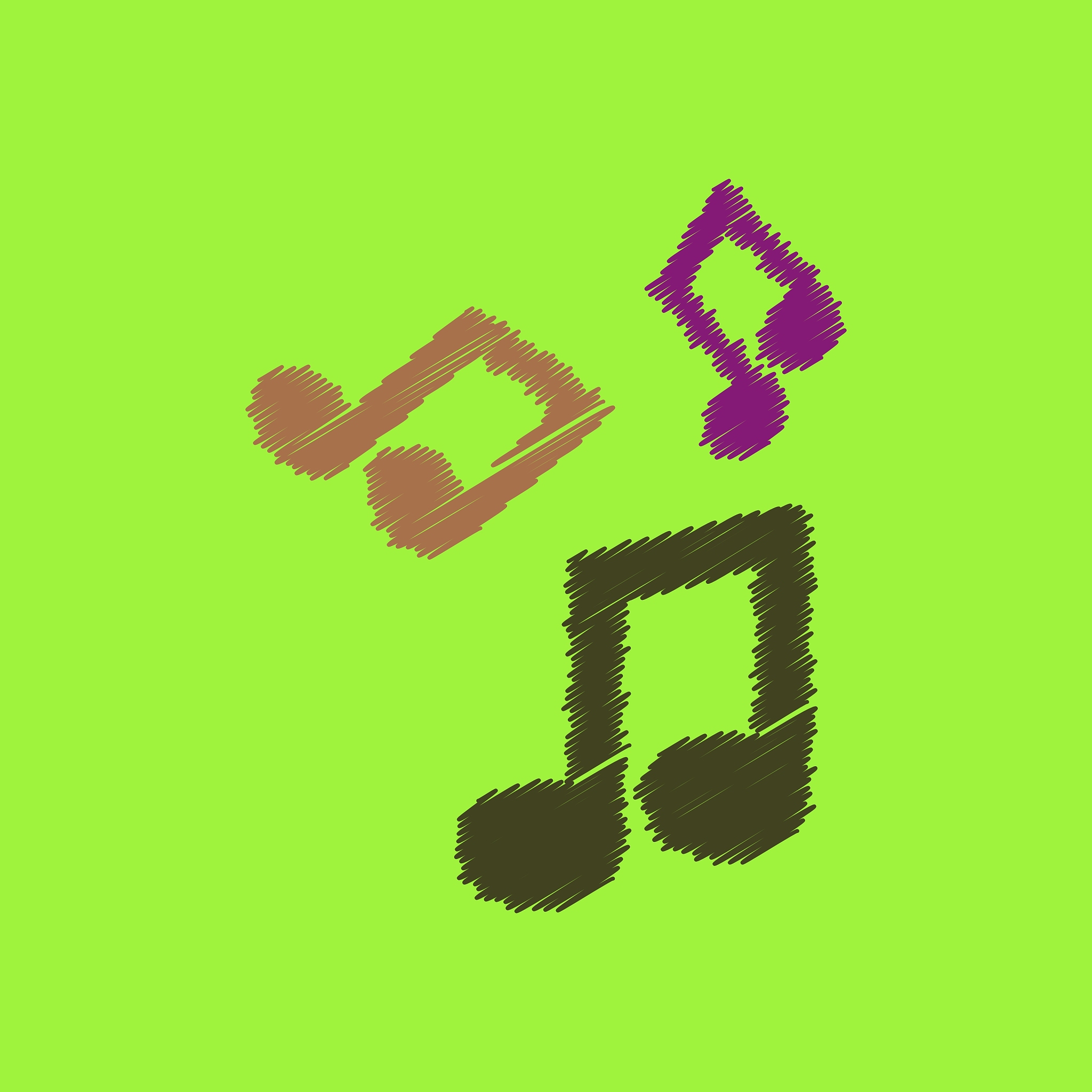 flat icon design collection music note