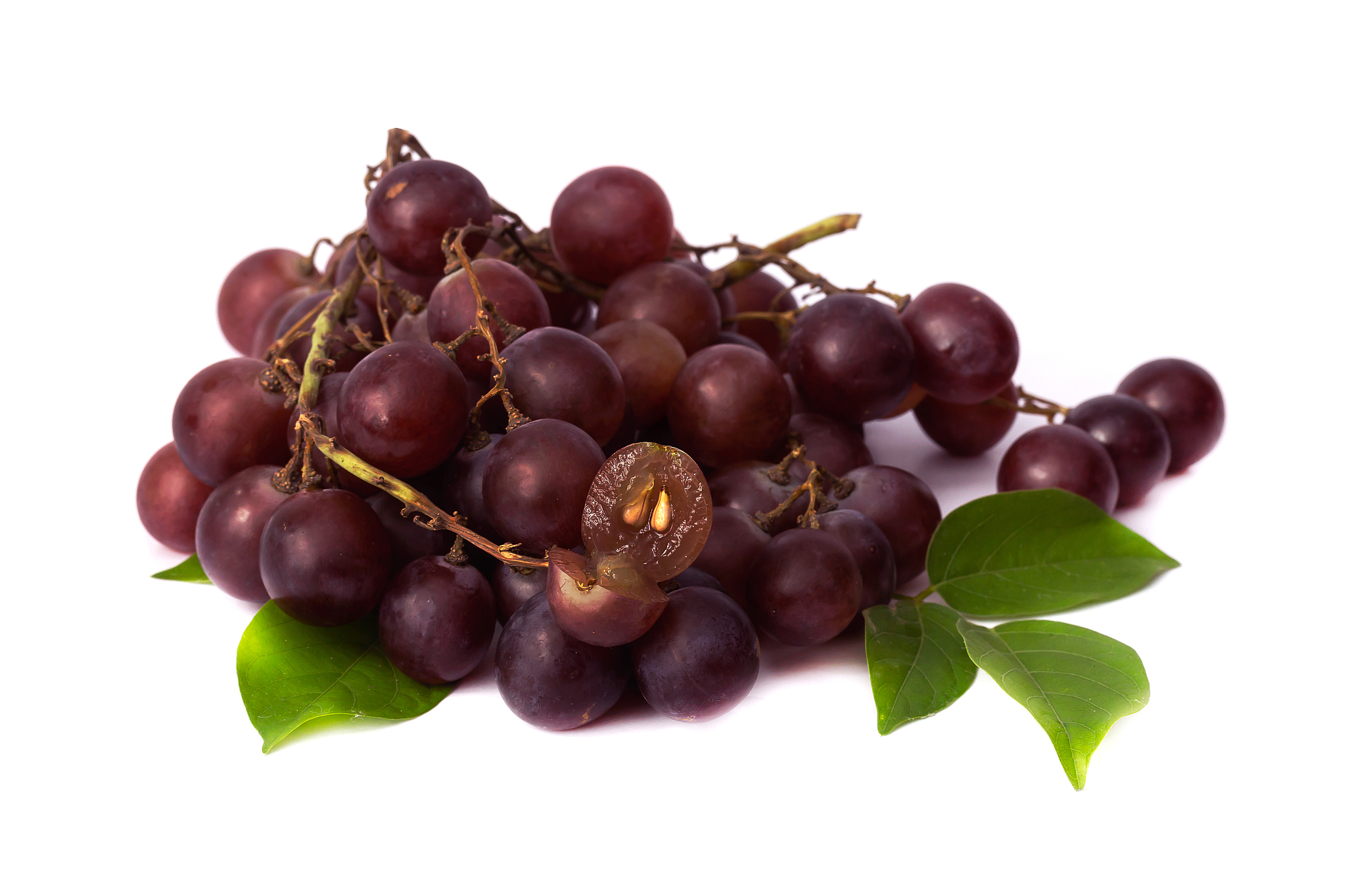 purple grapes from the thailand garden