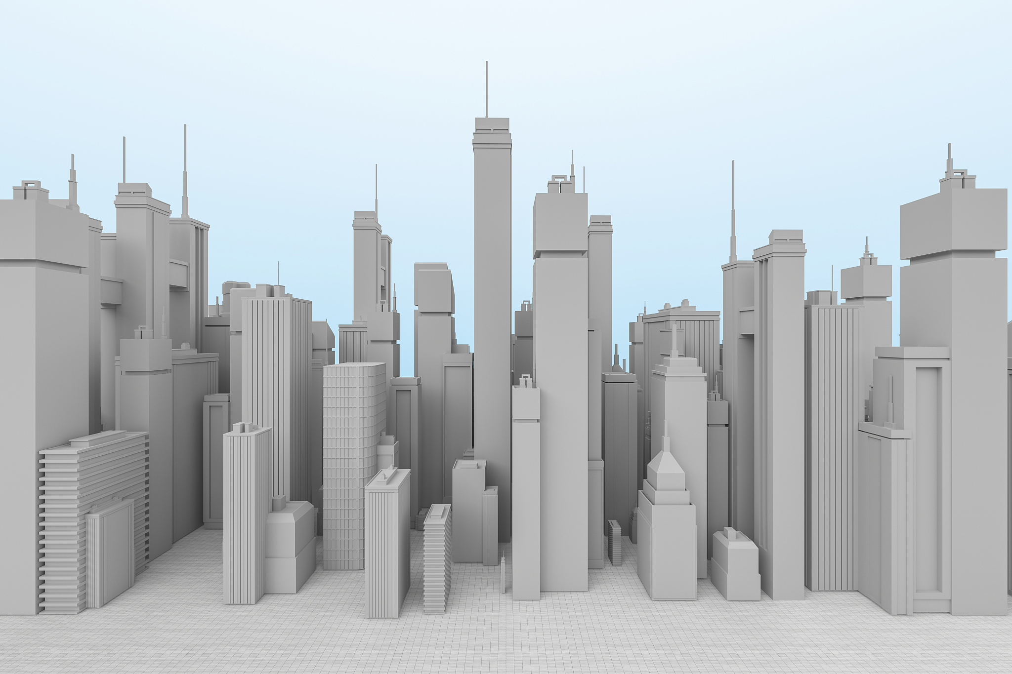 Future tallest building size comparison 3D animation _ Future building project _给我个类似的文案并且翻译中文