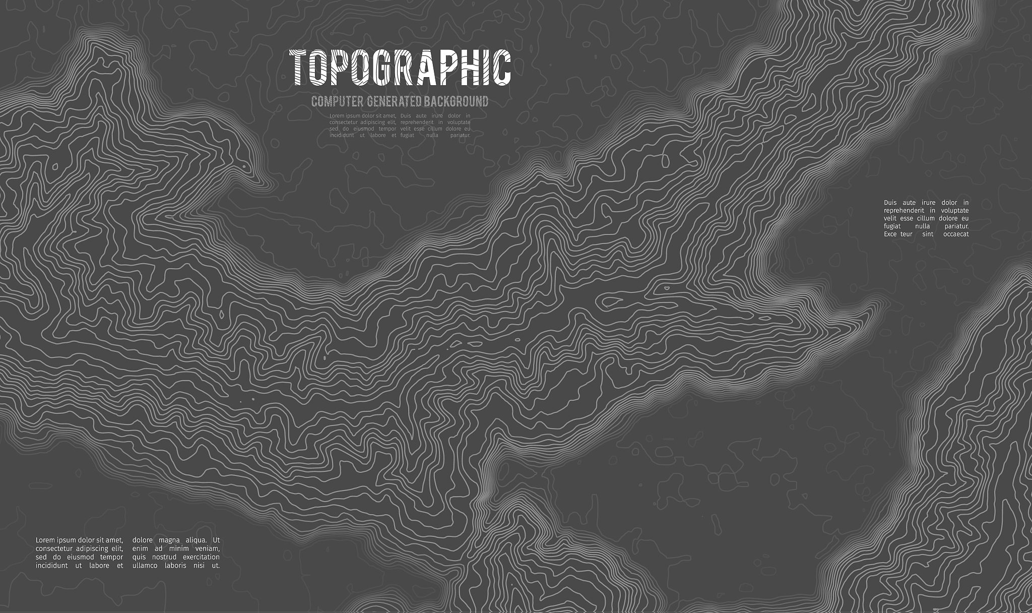 grey contours vector topography. geographic mountain topography 