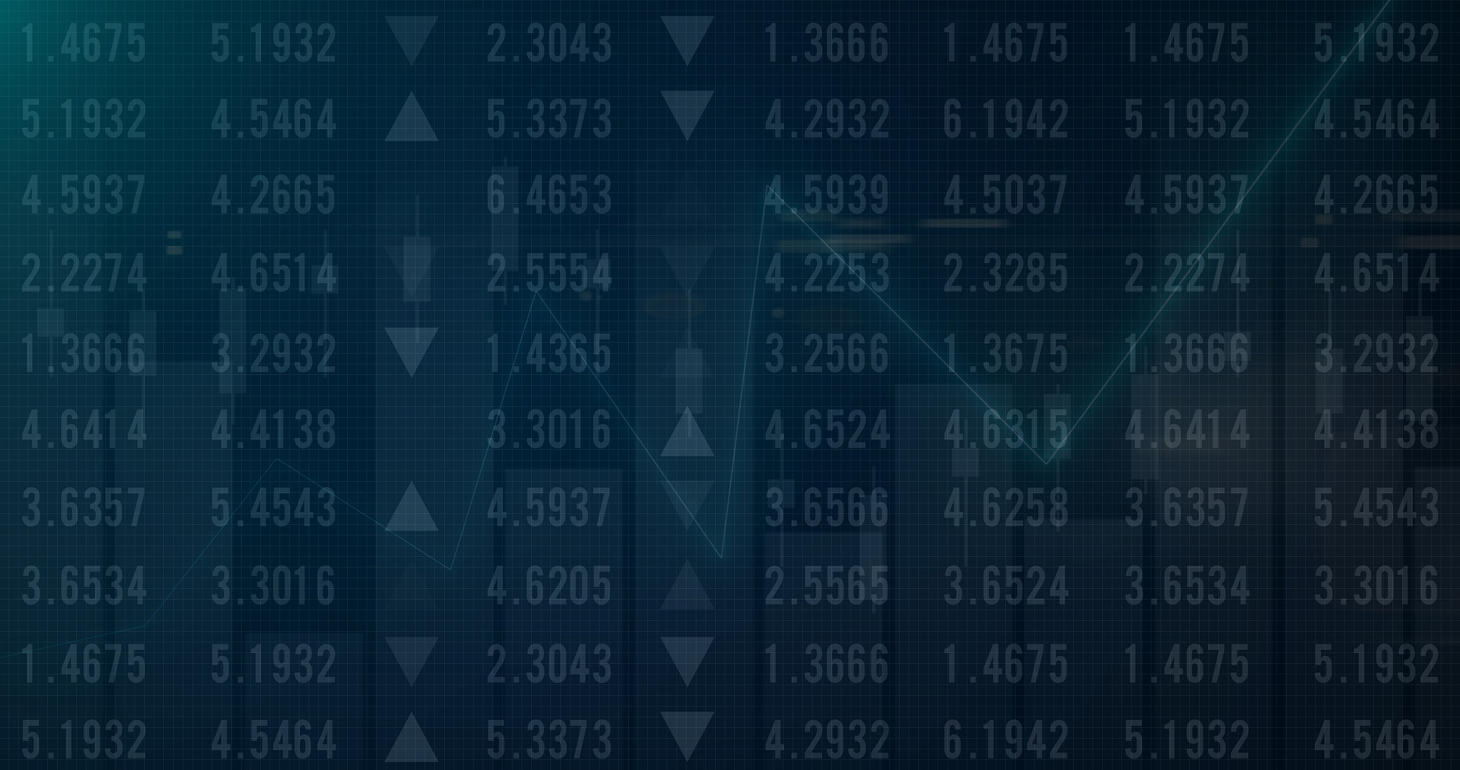 stock market financial analysis indicator background