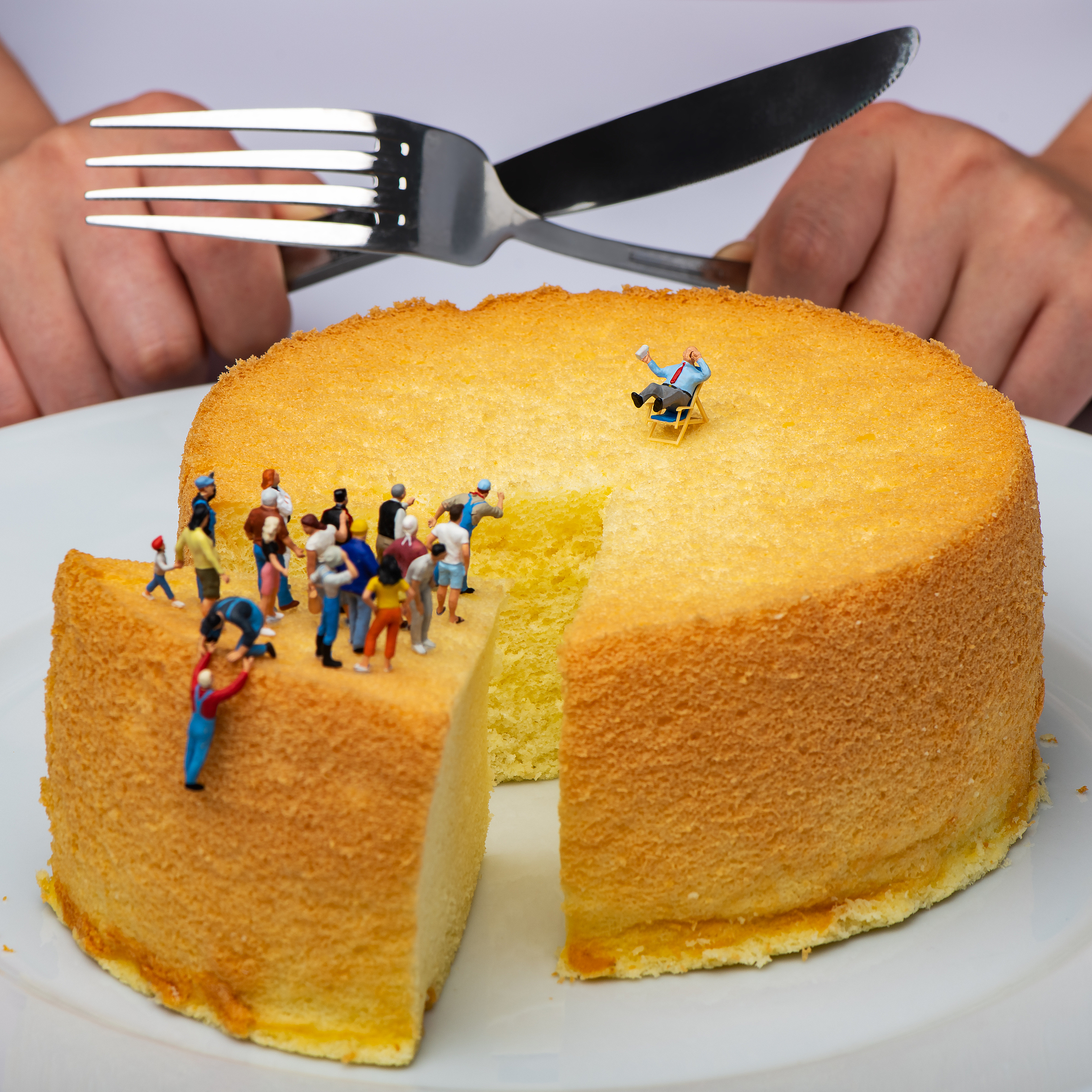 如何公平分配46分？2个人平分，每个人获得23分！