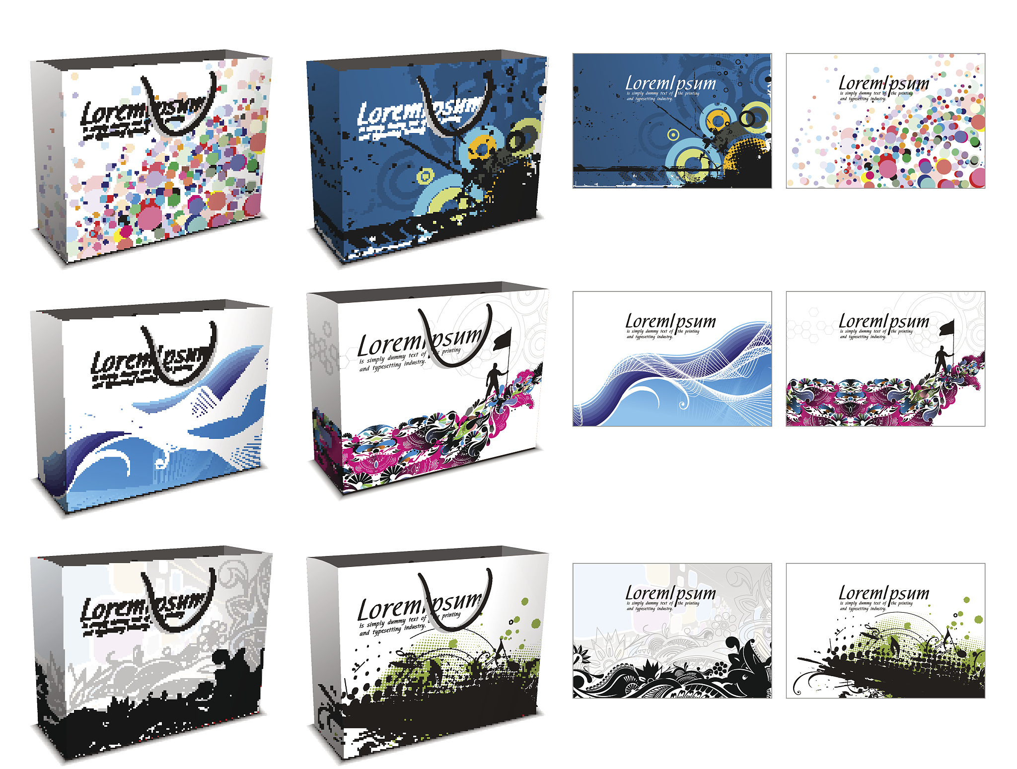 shopping bag set