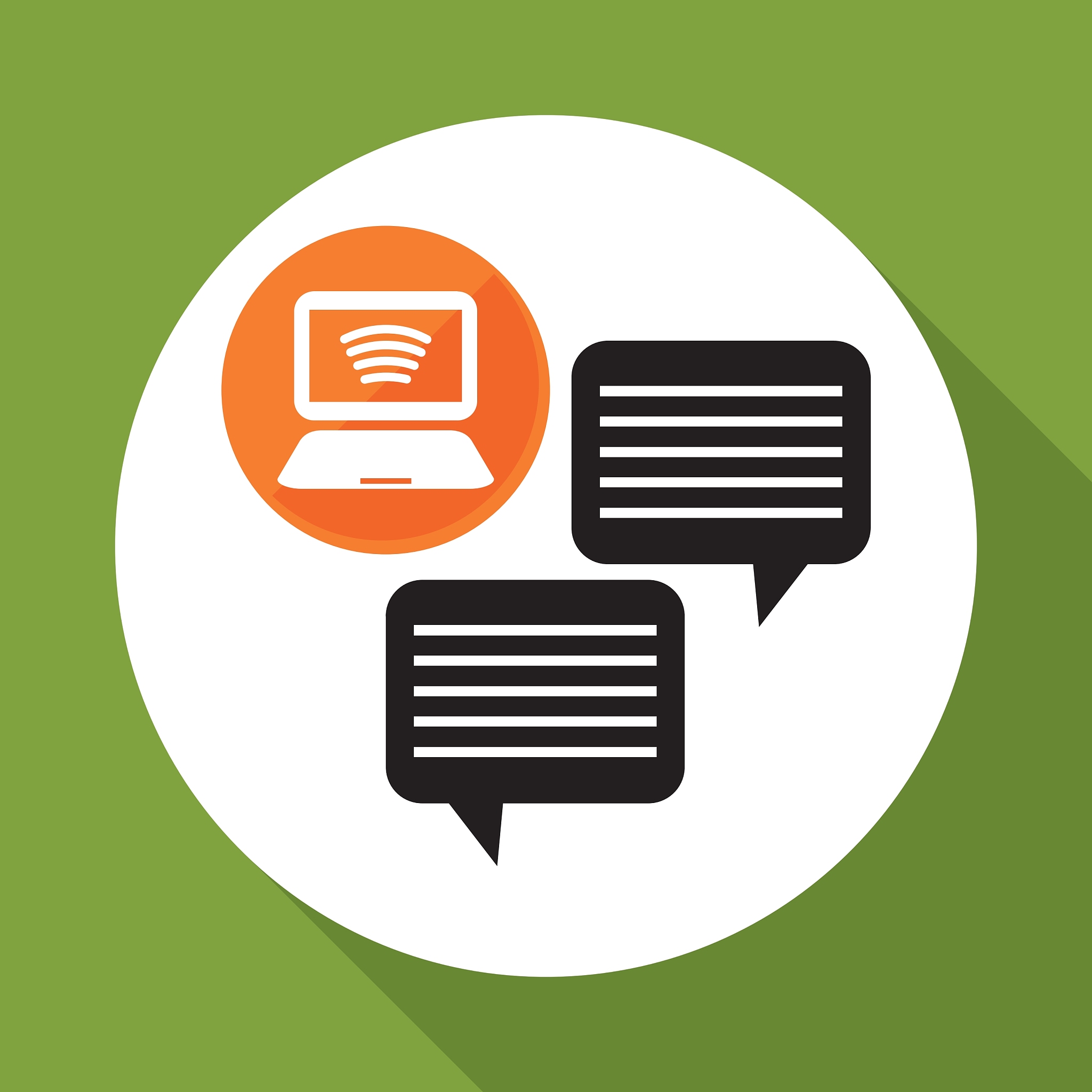 social media design media icon communication