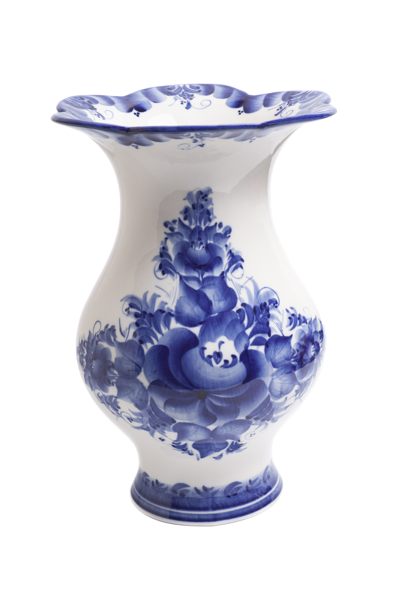 非物质文化青花瓷器宣传背景