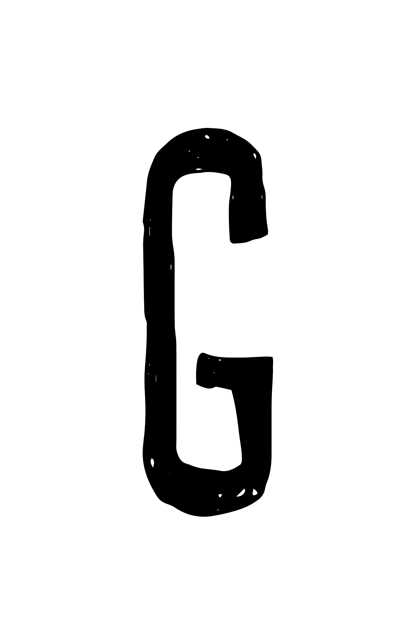 cheerful friendly font letter english