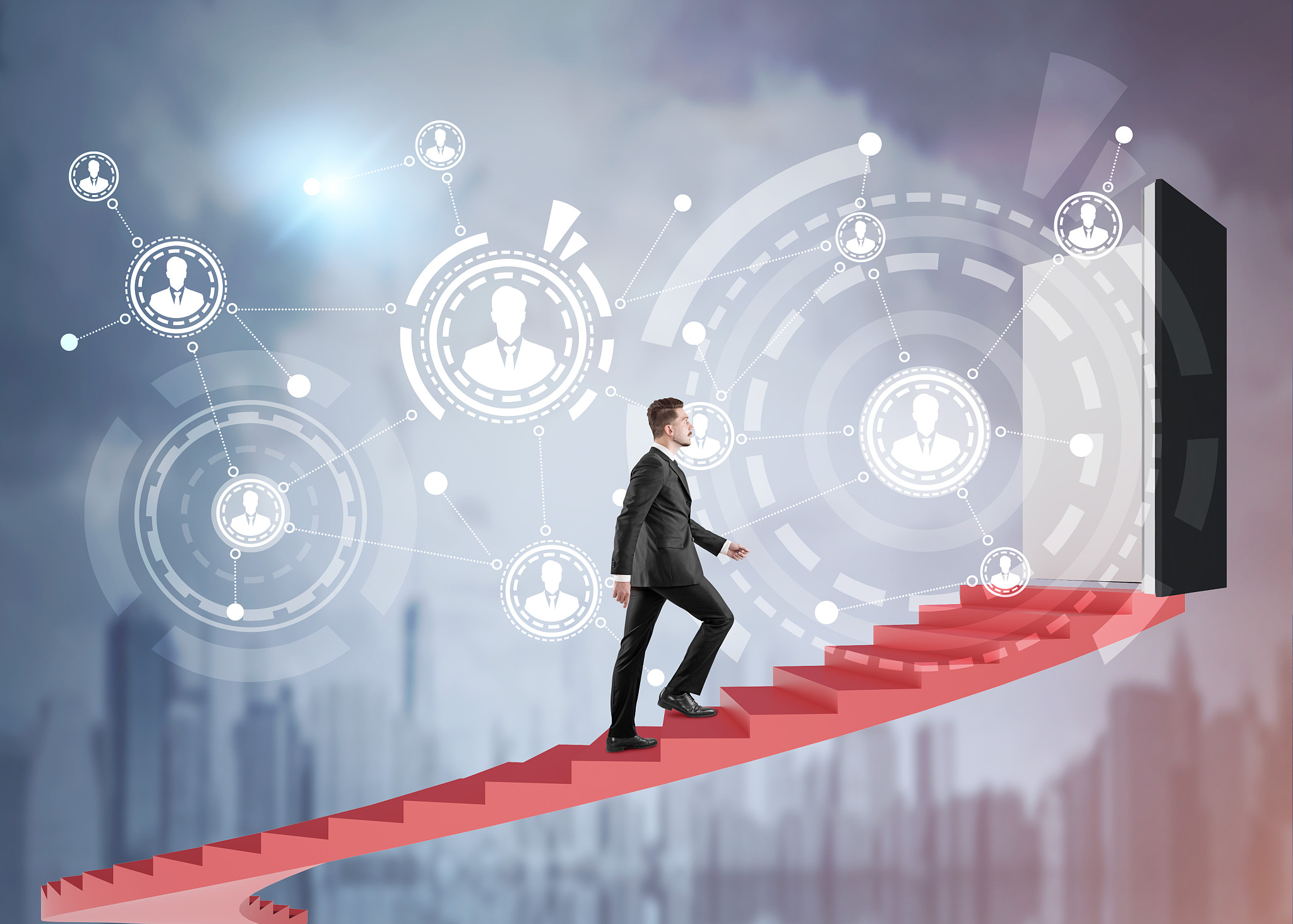 business education and hr concept