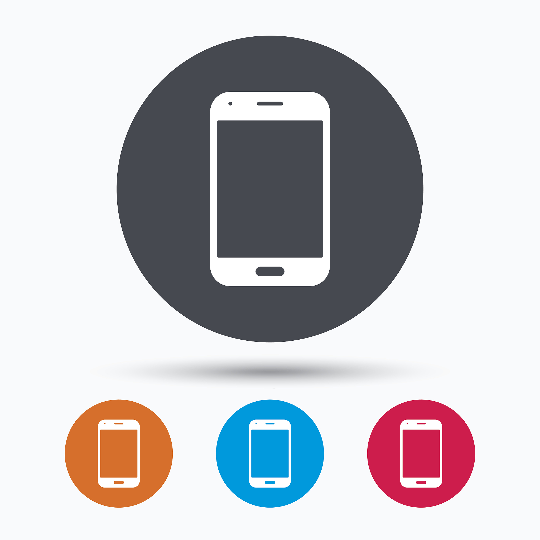 smartphone icon. mobile phone communication.