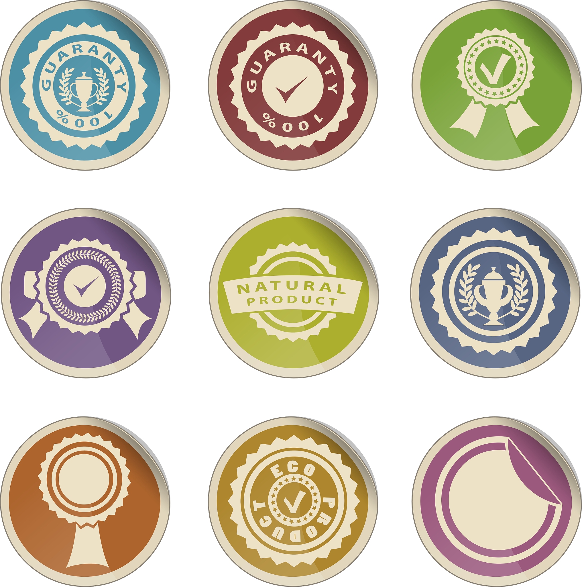 ribbons and seals