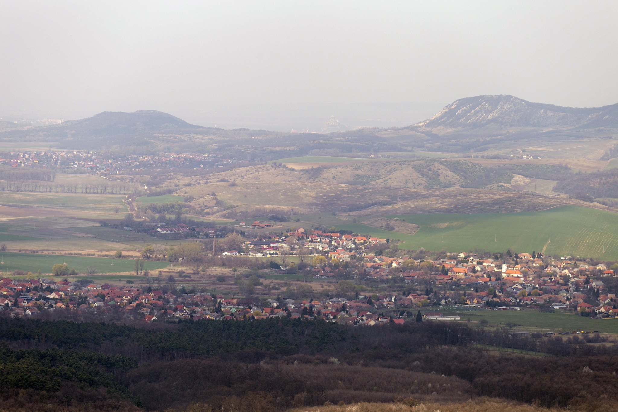pilis mountains in hungary.