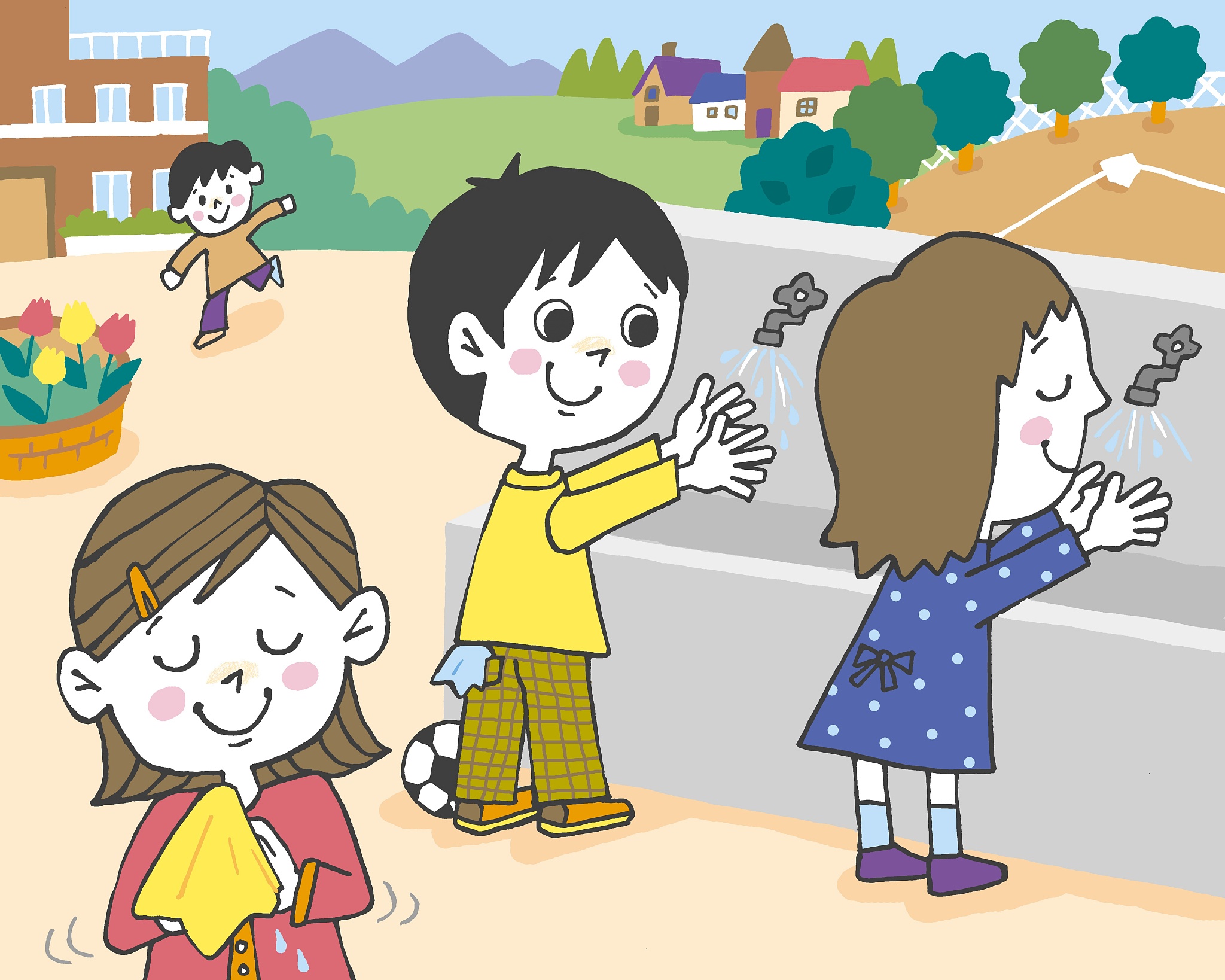 一、让幼儿喜欢我们的幼儿园能高高兴兴来园能愉快地和家人道别。二、让幼儿学会简单的的礼貌用语如：老师早、你早、你好、再见、谢谢等遇到熟悉的人会问好。三、能与其它小朋友和睦相处不争抢玩具懂得爱护玩具和日用品不摘花不把玩具带回家。爱护园内的公共设施。四、学习洗手、漱口的方法懂得水的宝贵会节约用水在洗手的时候不玩水不把别人和自己的衣服弄湿。会识别自己的物品会用自己的毛巾、杯子学会独立入厕不随地大小便。五、