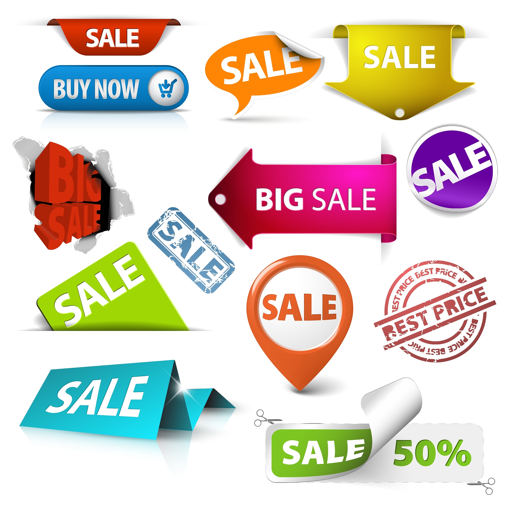 sale icons