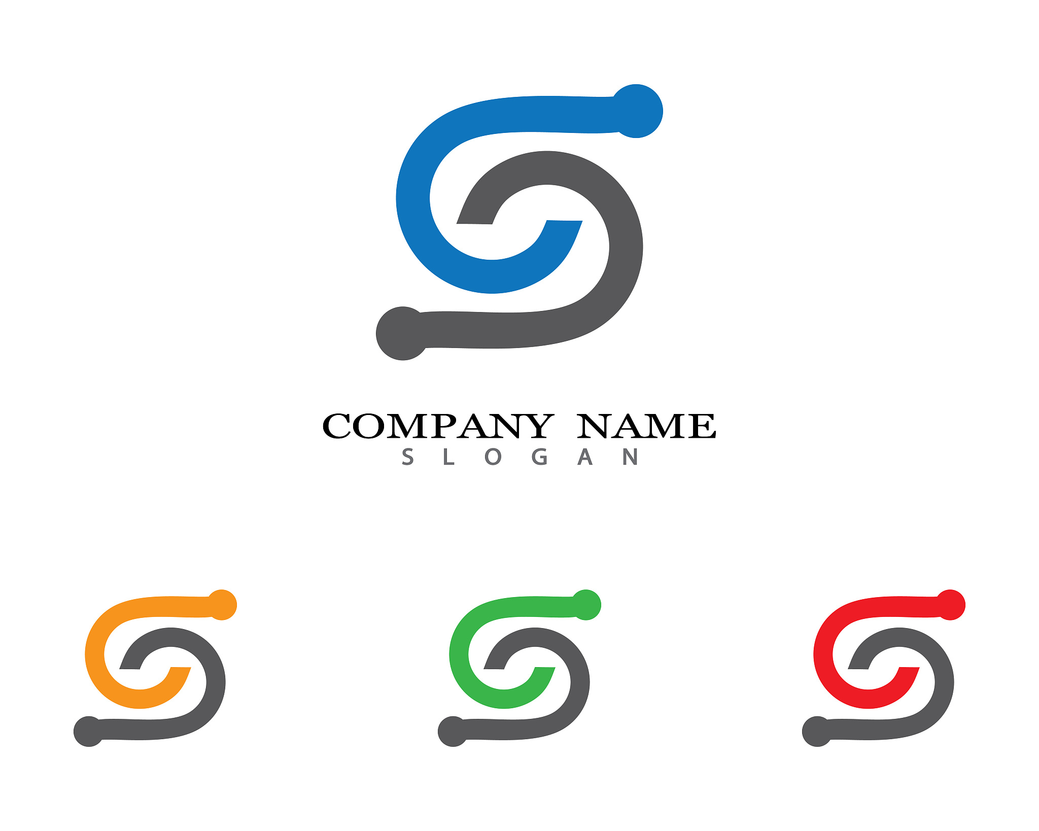letter s symbol illustration design