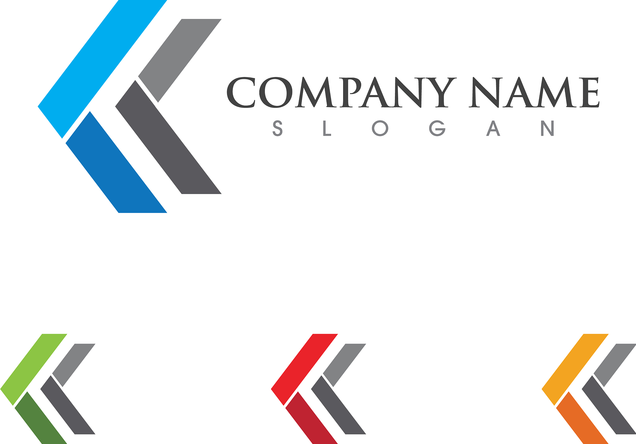 arrows icon logo template design
